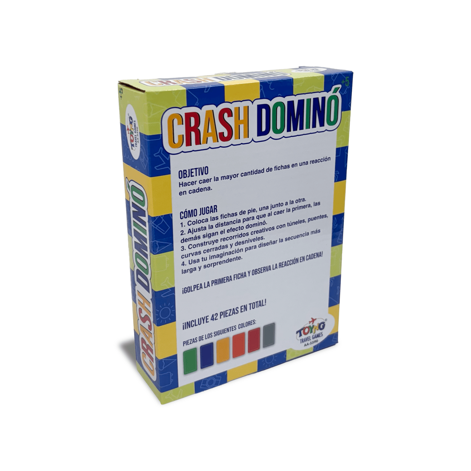 JUEGO DE MESA TRAVEL GAME CRUSH DOMINO – TOYNG - PERÚ - 4