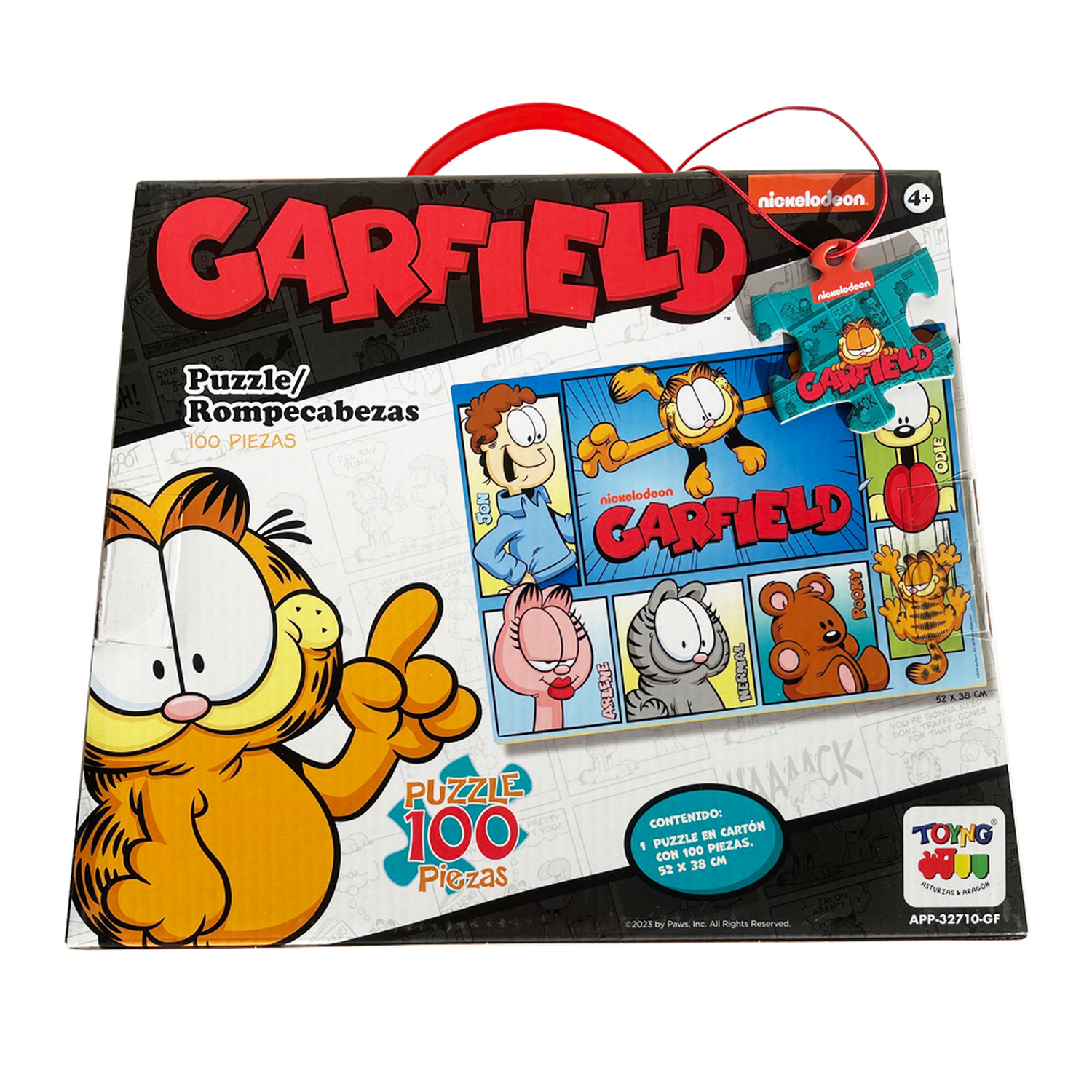 ROMPECABEZAS 100 PIEZAS - GARFIELD - PERÚ - 1