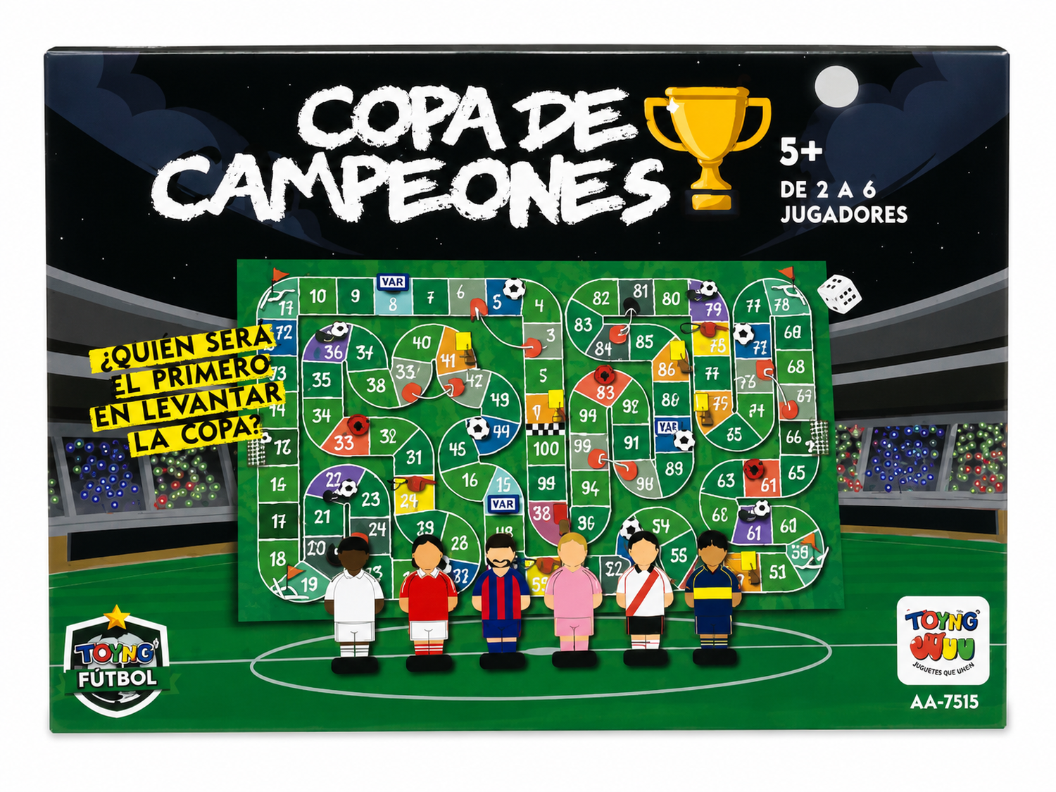 JUEGO DE MESA COPA DE CAMPEONES - TOYNG FUTBOL - 1