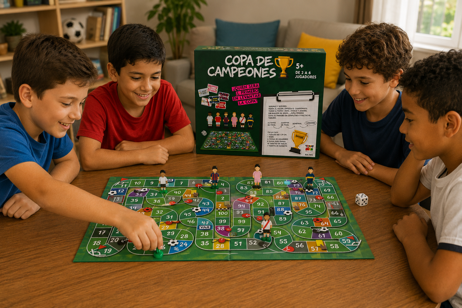 JUEGO DE MESA COPA DE CAMPEONES - TOYNG FUTBOL - 3