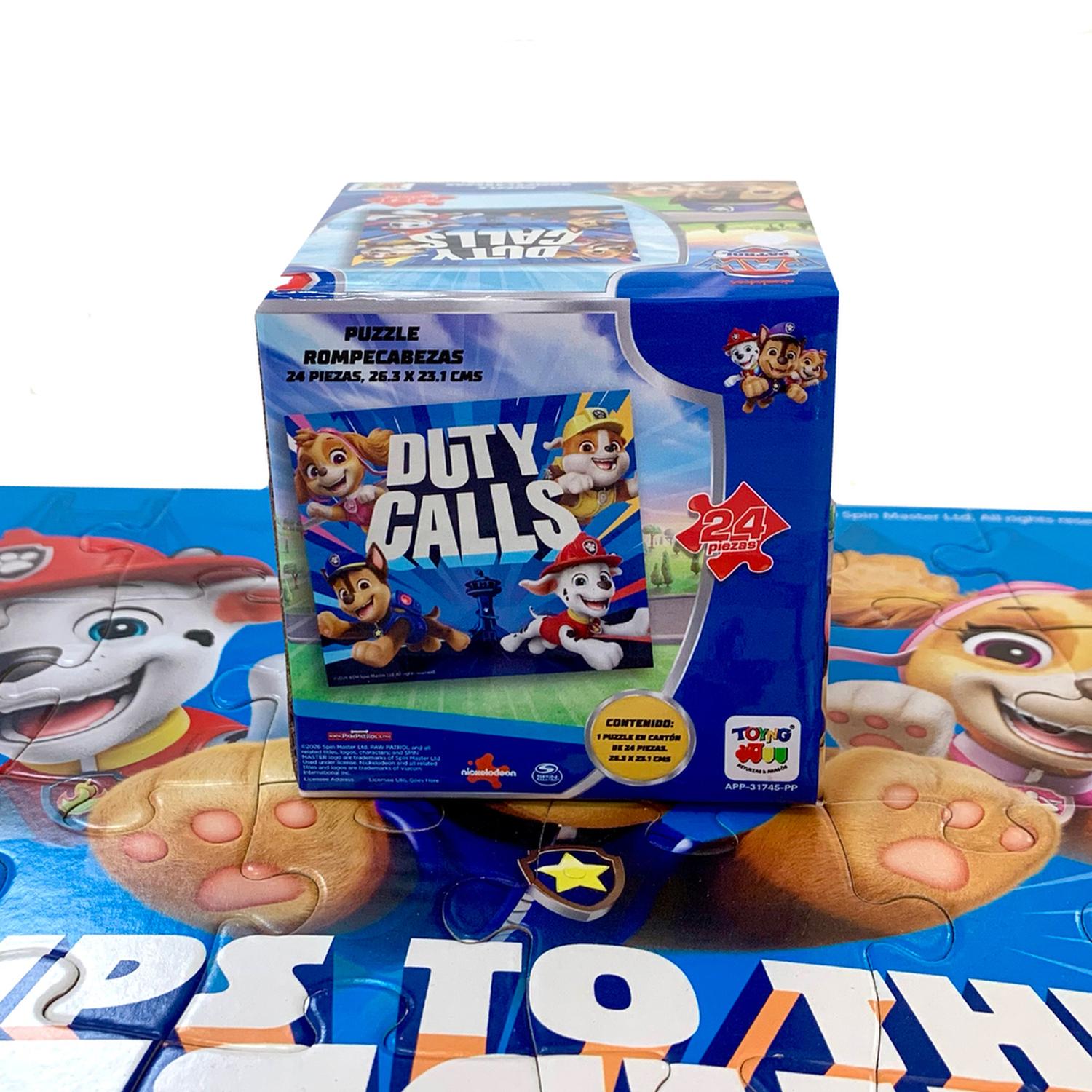 ROMPECABEZAS CUBO 4 MODELOS DISPONIBLE ALEATORIO - PAW PATROL - 1