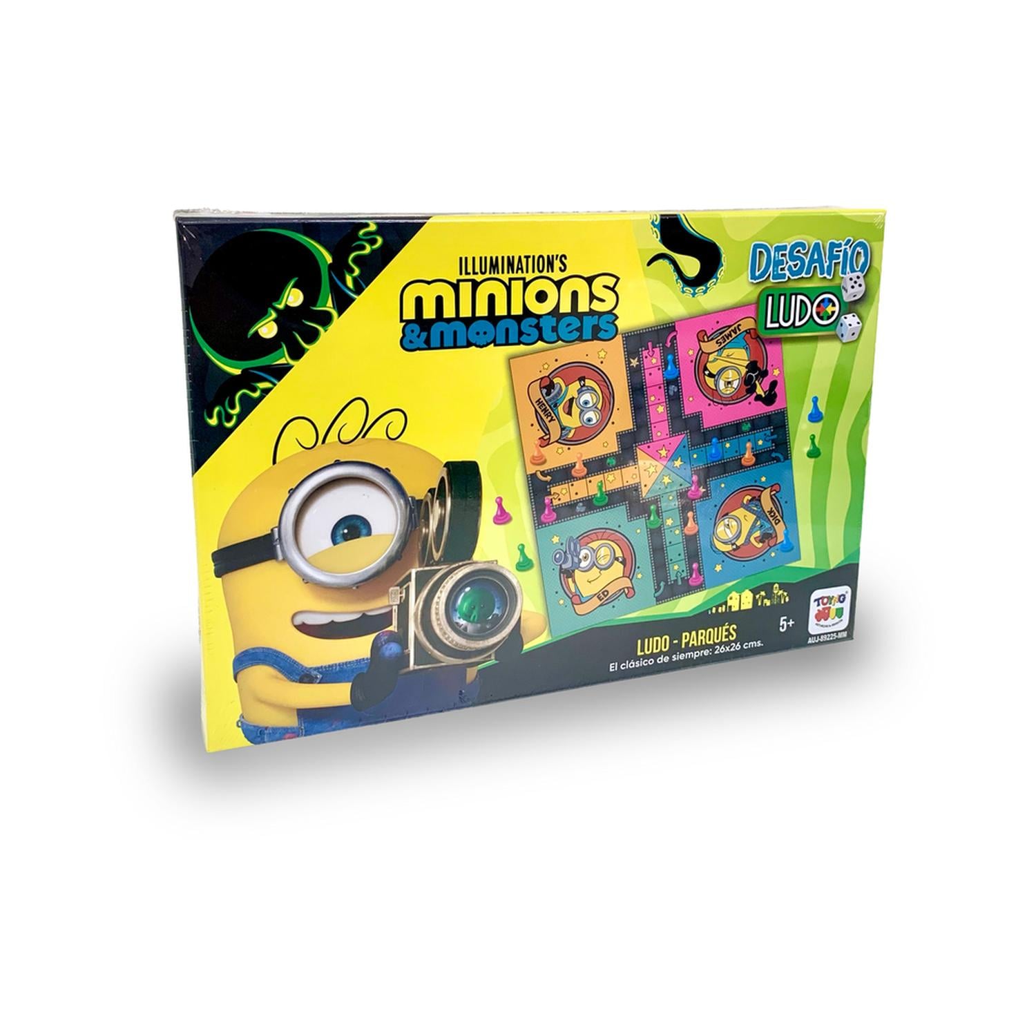 JUEGO DE MESA DESAFÍO LUDO - MINIONS - 1