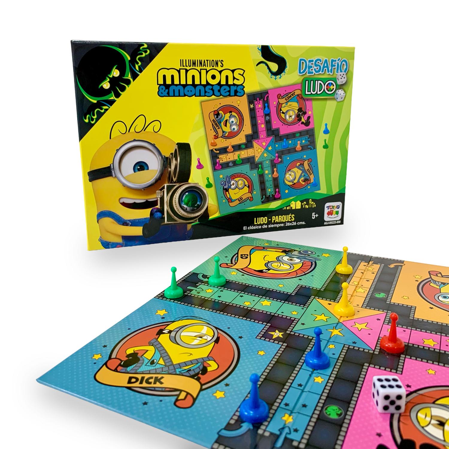 JUEGO DE MESA DESAFÍO LUDO - MINIONS - 2