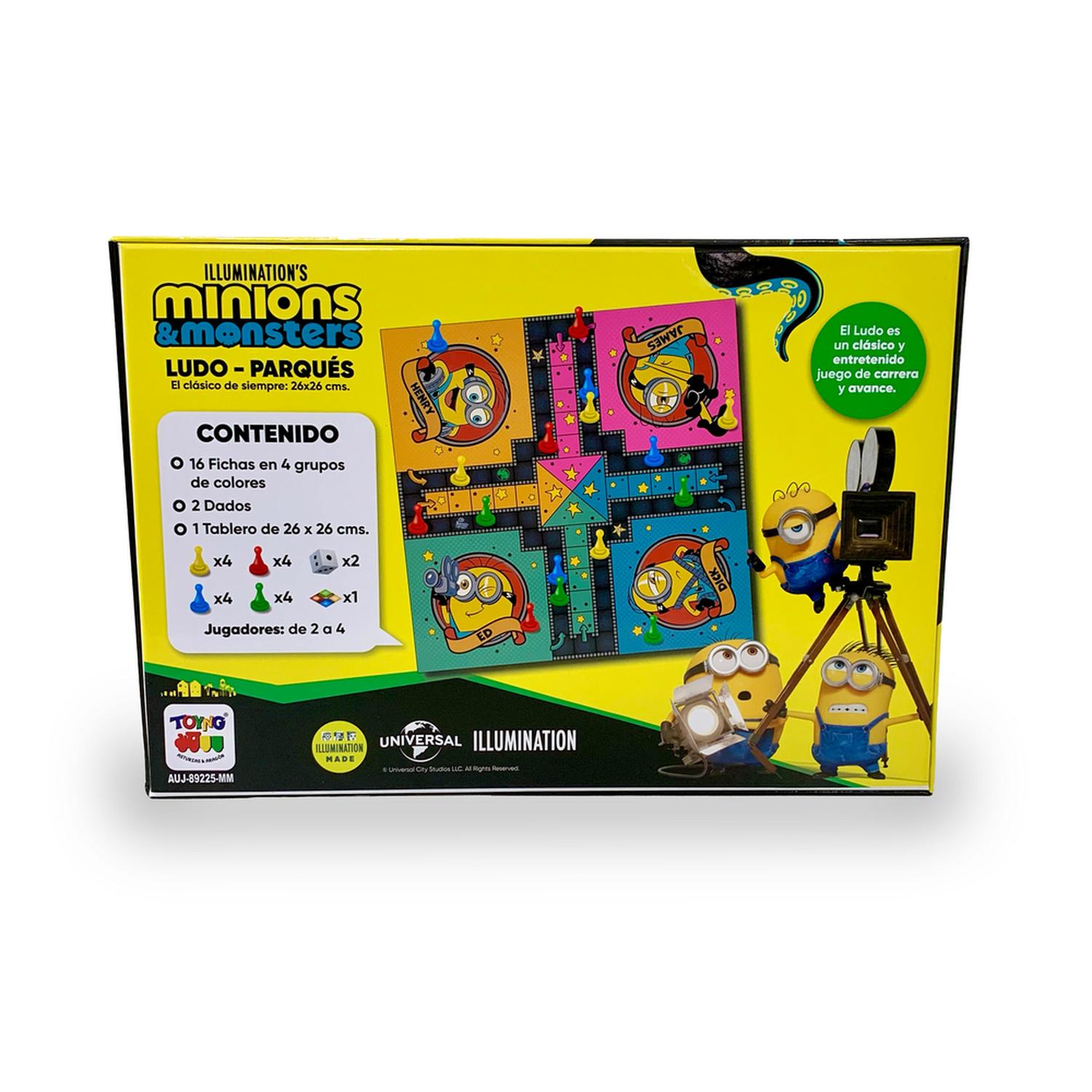 JUEGO DE MESA DESAFÍO LUDO - MINIONS - 4