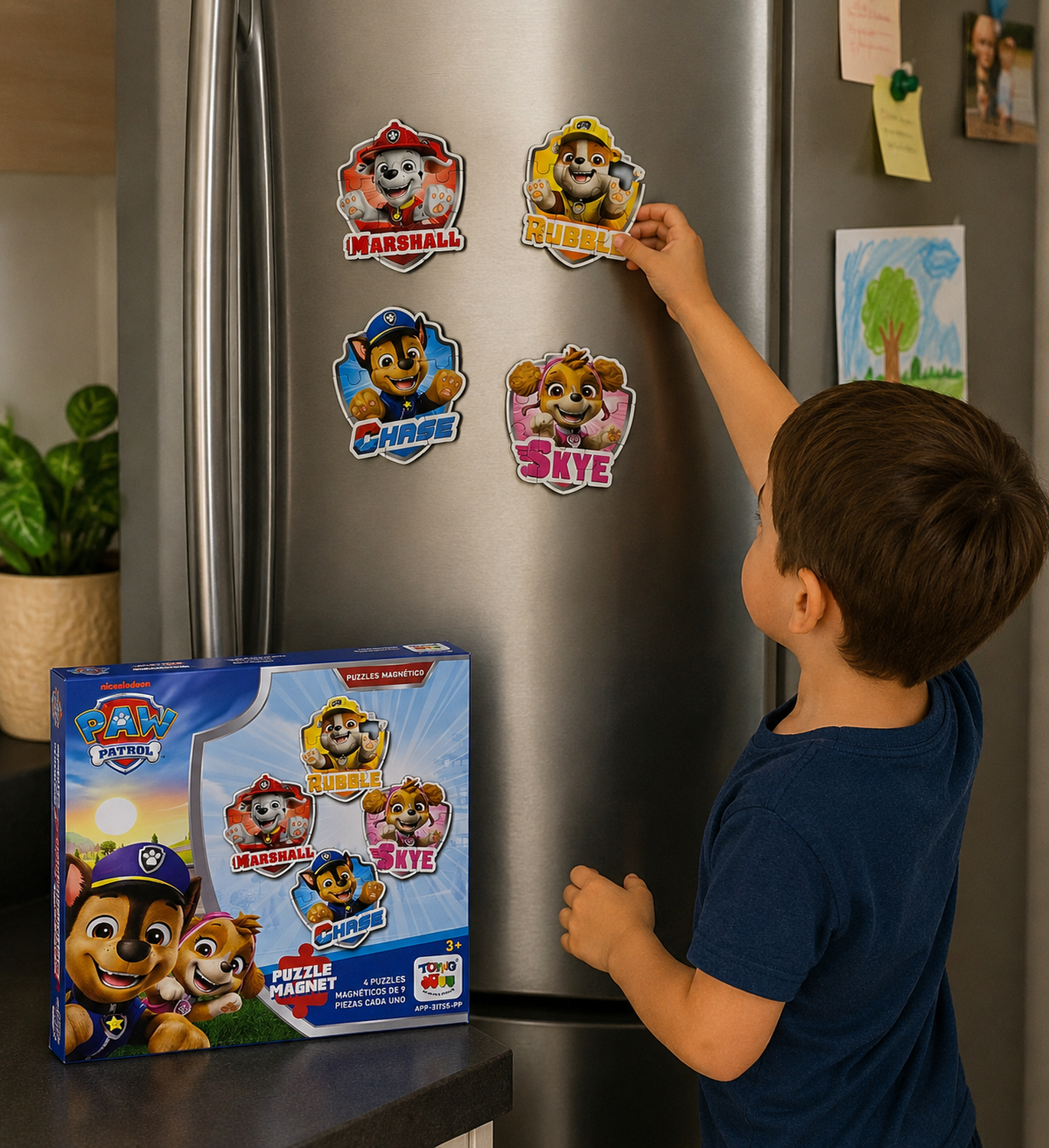ROMPECABEZA MAGNETICO - PAW PATROL - 2