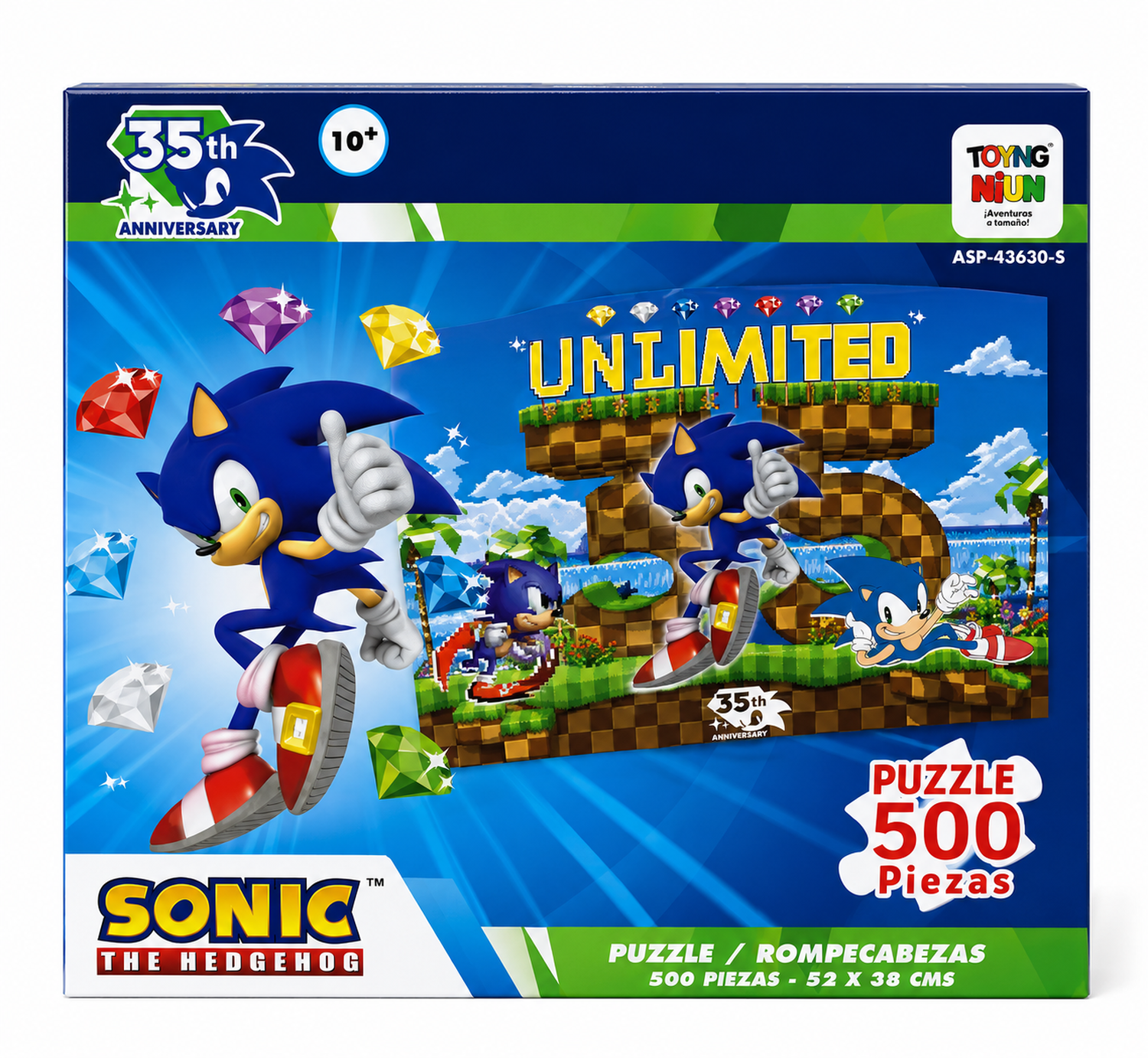 ROMPECABEZA 500 PIEZAS - SONIC - 1