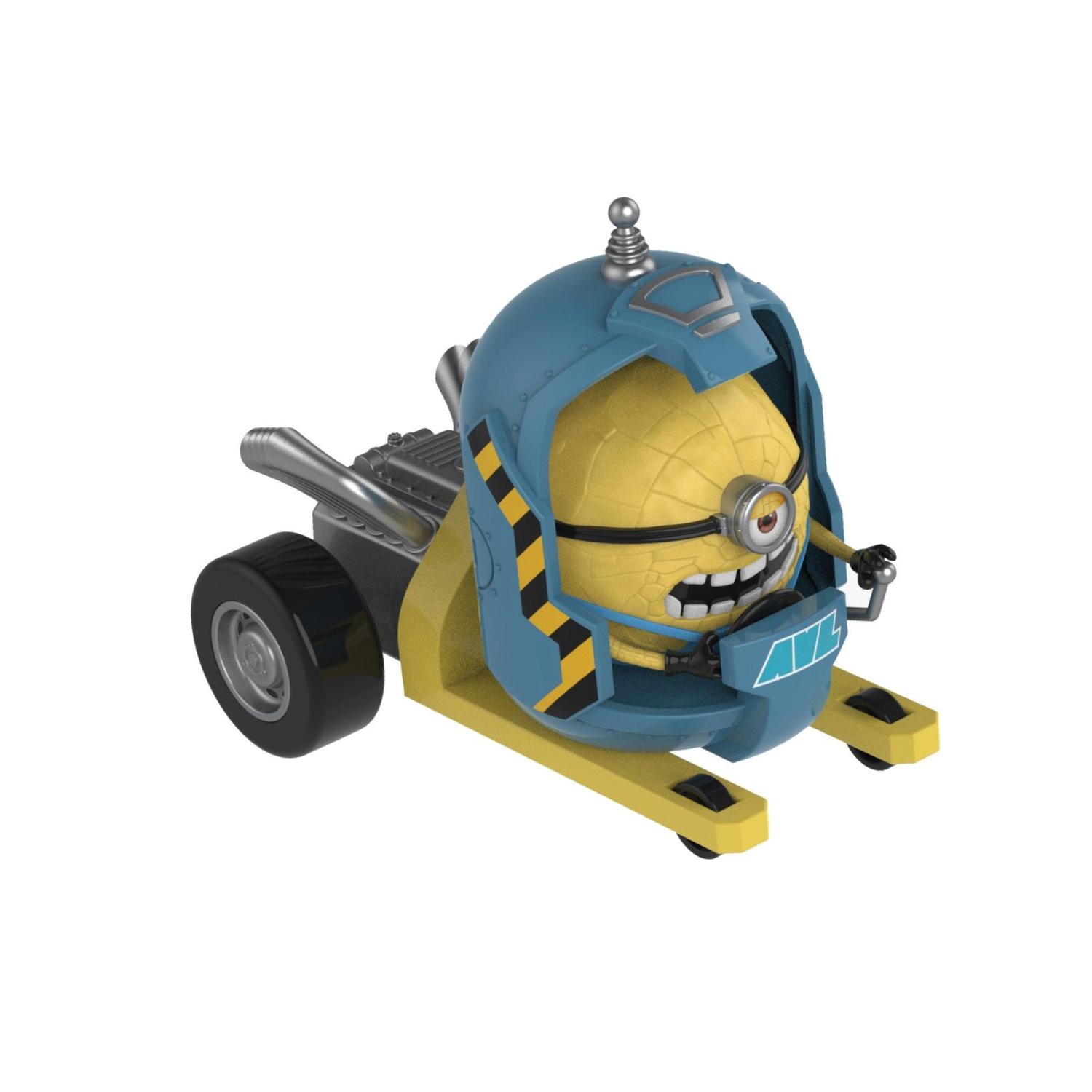 AUTO CAPSULA ESPACIAL MINION A FRICCION 13 CM - PERÚ - 1