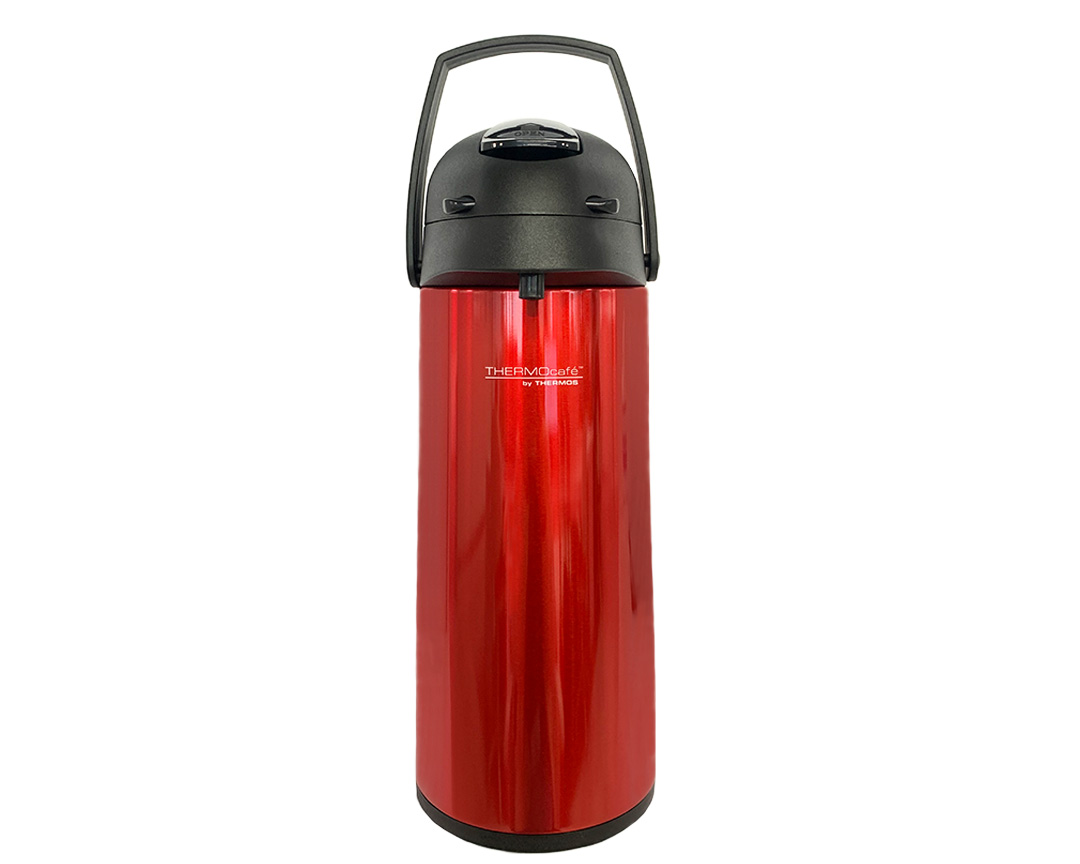 TERMO THERMOS 1.9 LITROS SIFON RESISTENTE PARA BEBIDAS CALIENTES Y FRIAS - 1