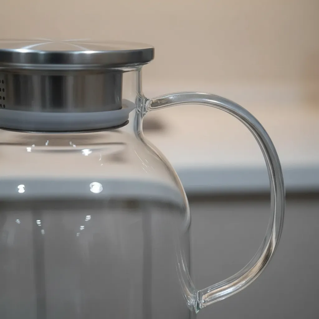 JARRA DE VIDRIO BOROSILICATO 1900ML CON TAPA DE ACERO - 3