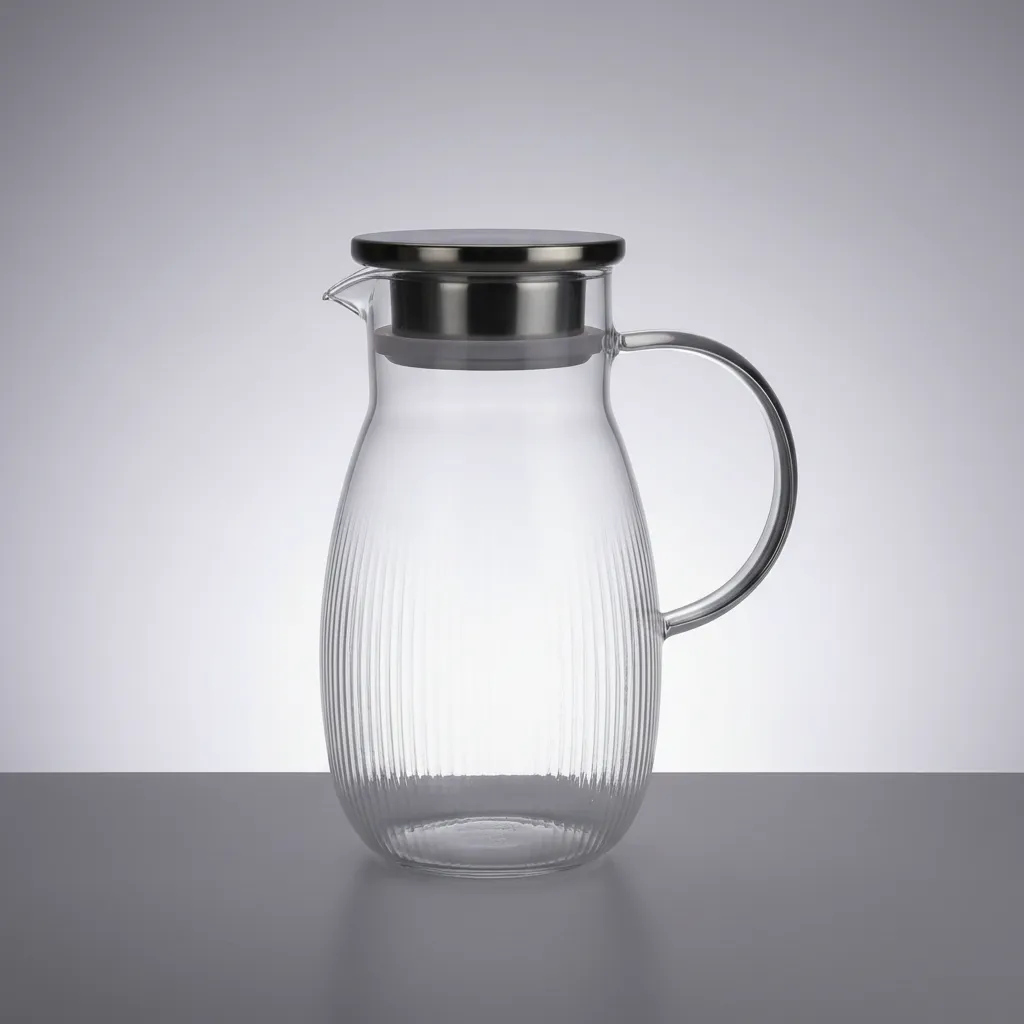 JARRA BOROSILICATO TRIÁNGULO 1,8 L RESISTENTE AGUA HIRVIENDO - 1