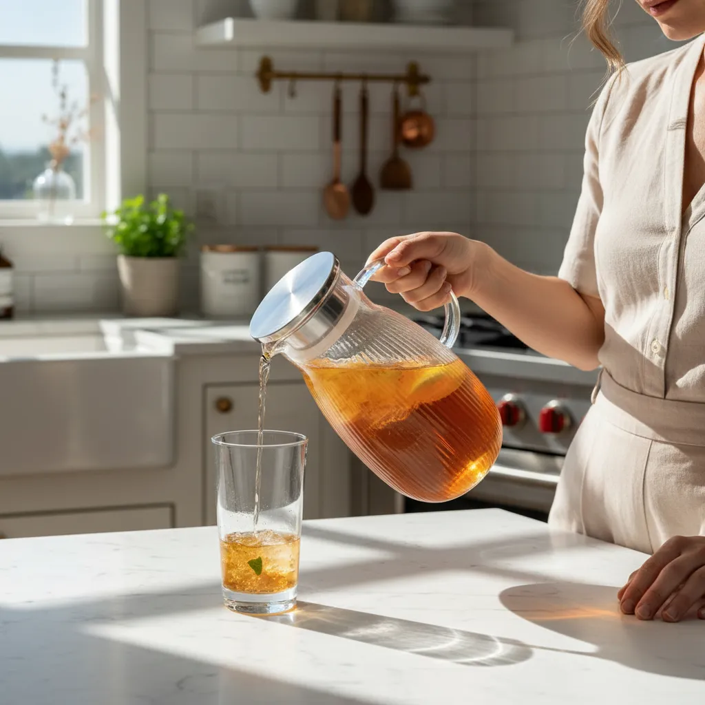 JARRA BOROSILICATO TRIÁNGULO 1,8 L RESISTENTE AGUA HIRVIENDO - 4