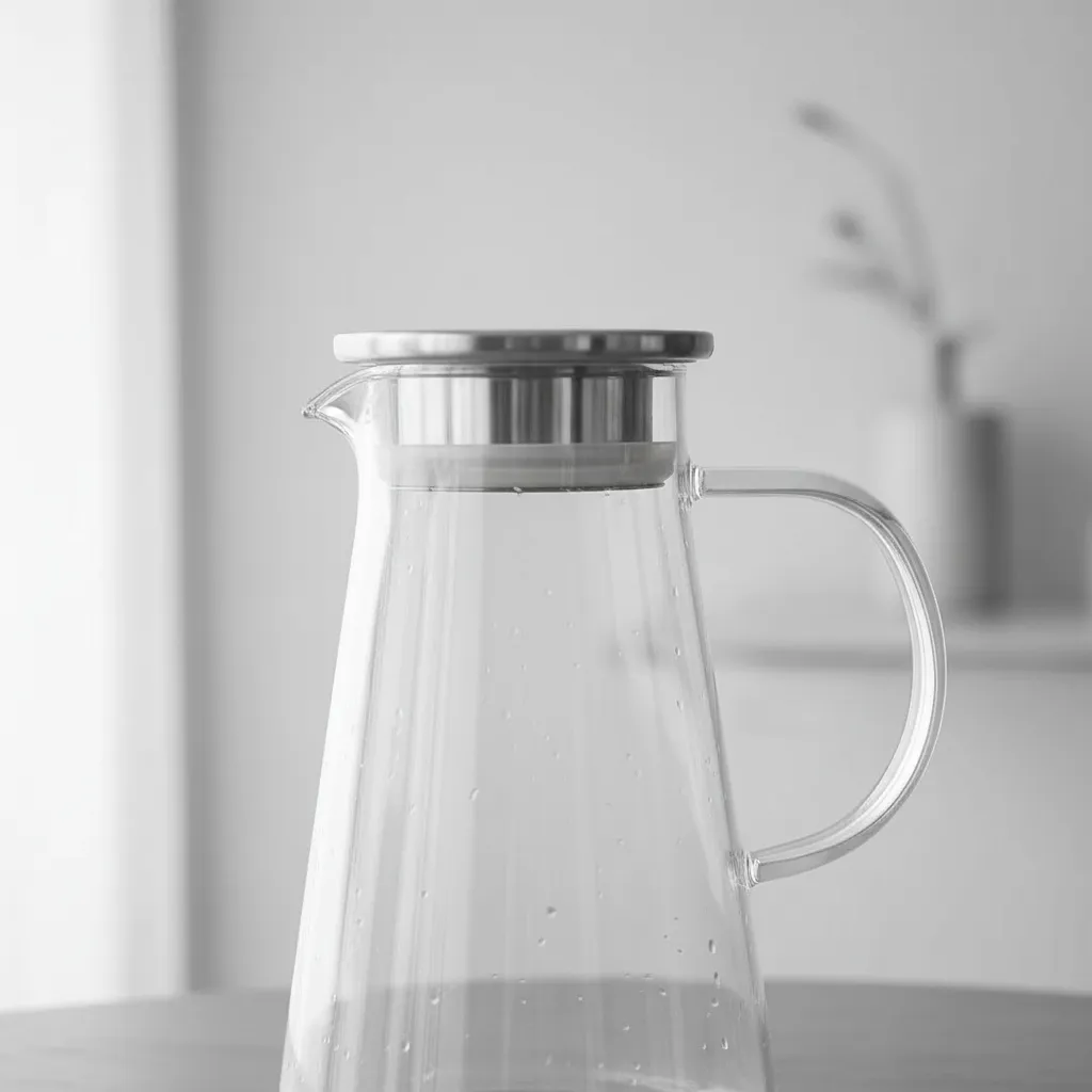 JARRA BOROSILICATO TRIANGULO 1.8L RESISTENTE AGUA HIRVIENDO - 5