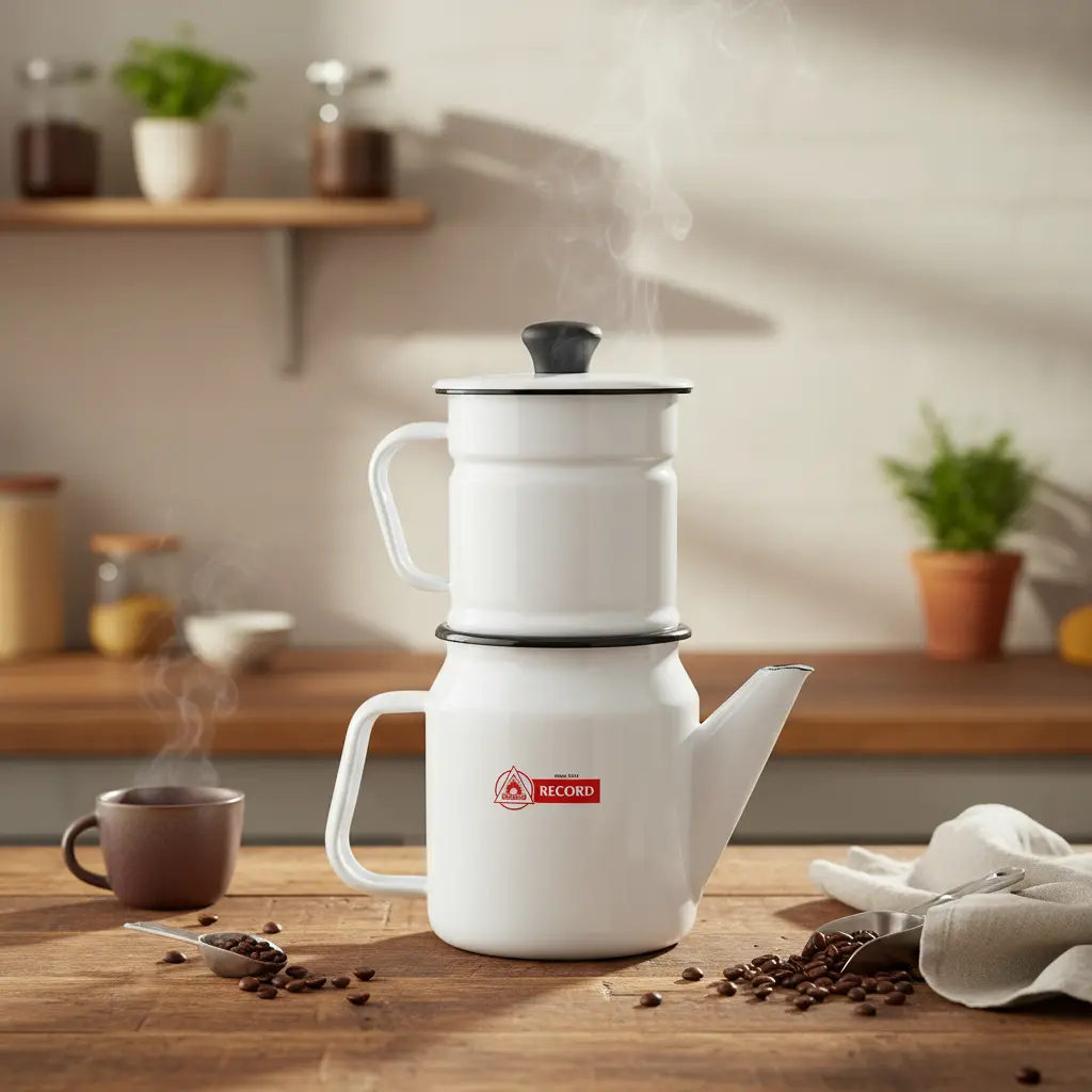 CAFETERA RECORD GOTA A GOTA 2 PIEZAS - 2