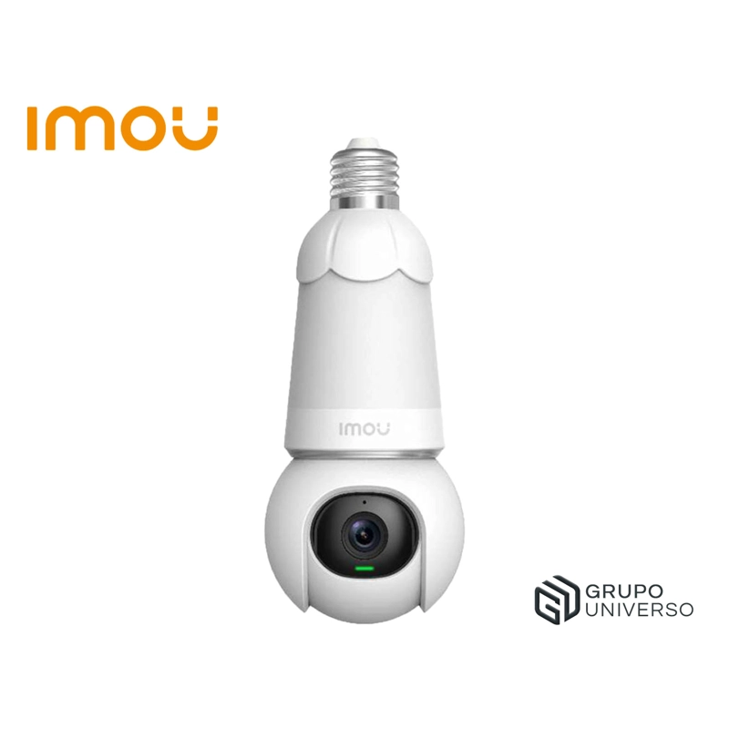 CÁMARA IMOU 16021103118 INALÁMBRICA FOCO BULB CAM 3MP GIRA 360° NOCHE COLOR - 1