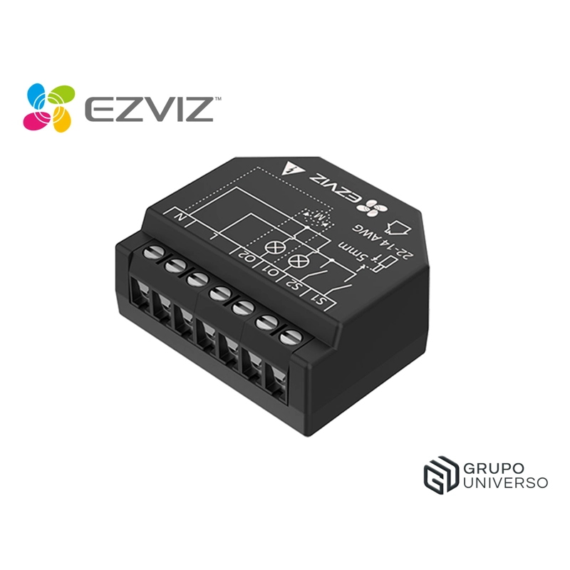 RELÉ INALÁMBRICO EZVIZ T36 PROGRAMACIÓN CONTROL ILUMINACIÓN 2 CANALES CONTROL VOZ - 1