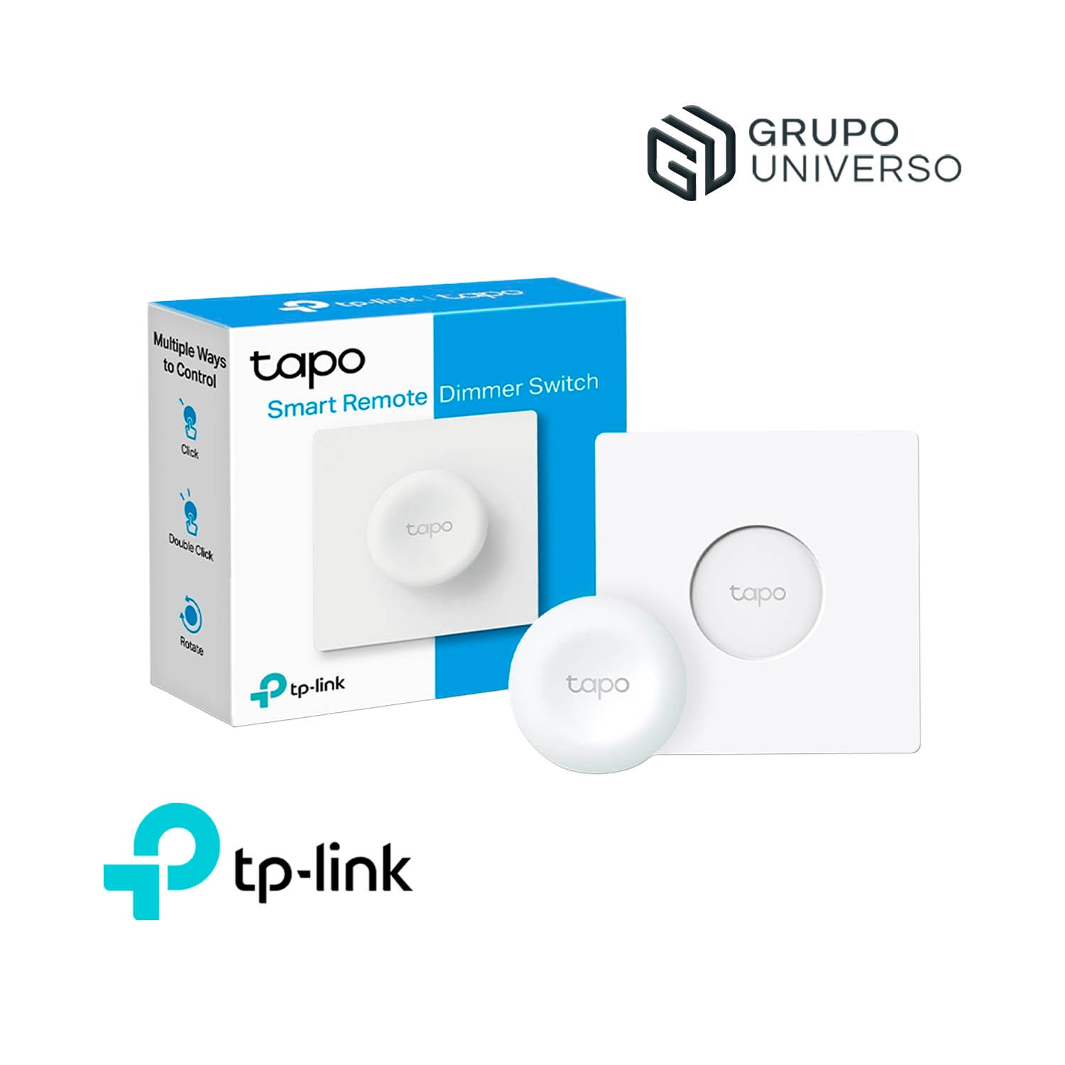 TP LINK - DIMMER SMART TAPO S200D REGULADOR BRILLO ACCIONES PERSONALIZADAS - 1