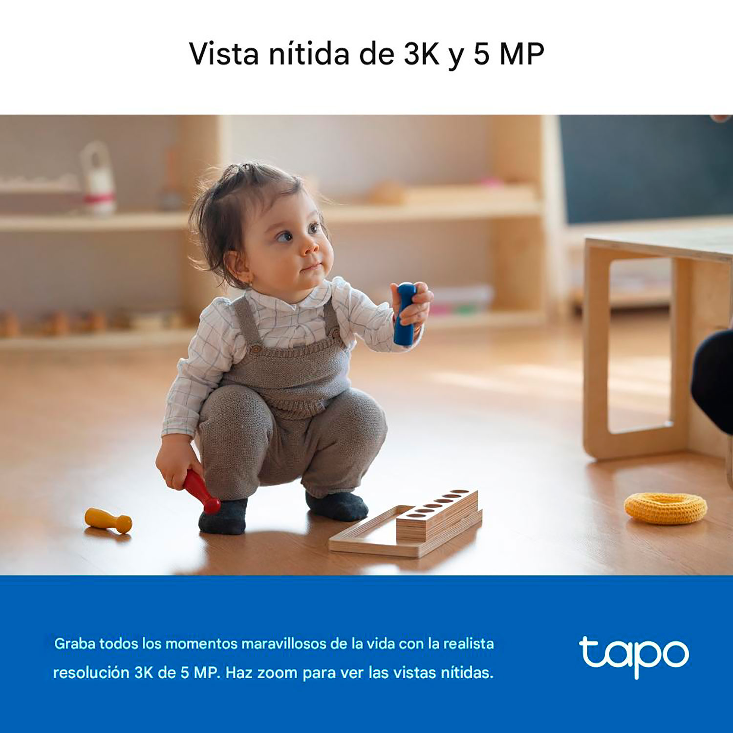 TP LINK - CÁMARA VIGILANCIA TAPO C230 3K DETECCIÓN IA AUDIO BIDIRECCIONAL 64GB - 4