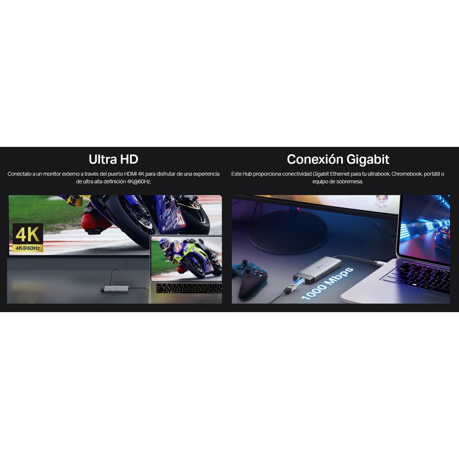TP-LINK ADAPTADOR HUB UH6120C USB TIPO C 6 PUERTOS EN 1 - 2