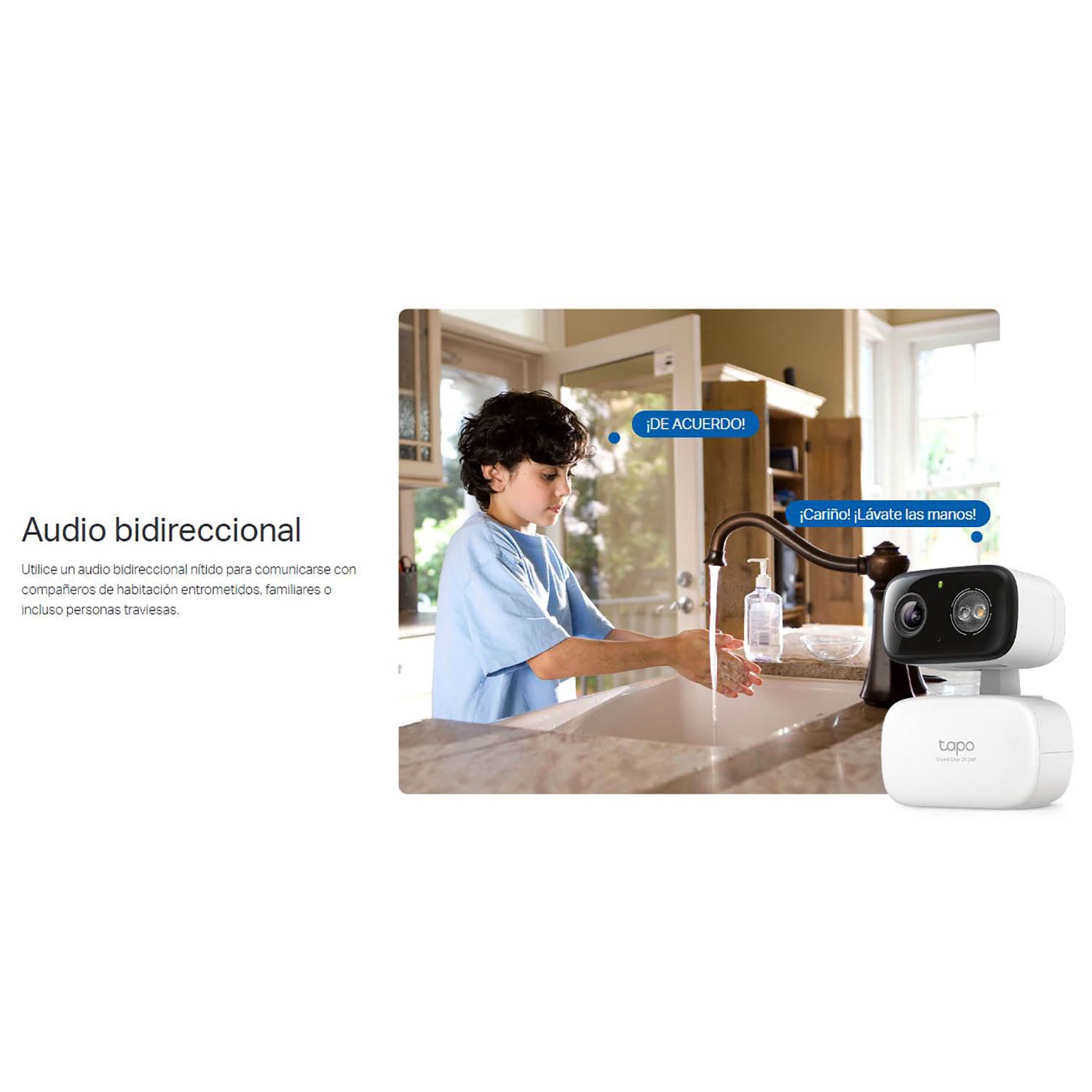 TP LINK - CÁMARA VIGILANCIA TAPO C206 FULL HD AUDIO 2VÍA VISION NOCHE EXTERIOR - 5
