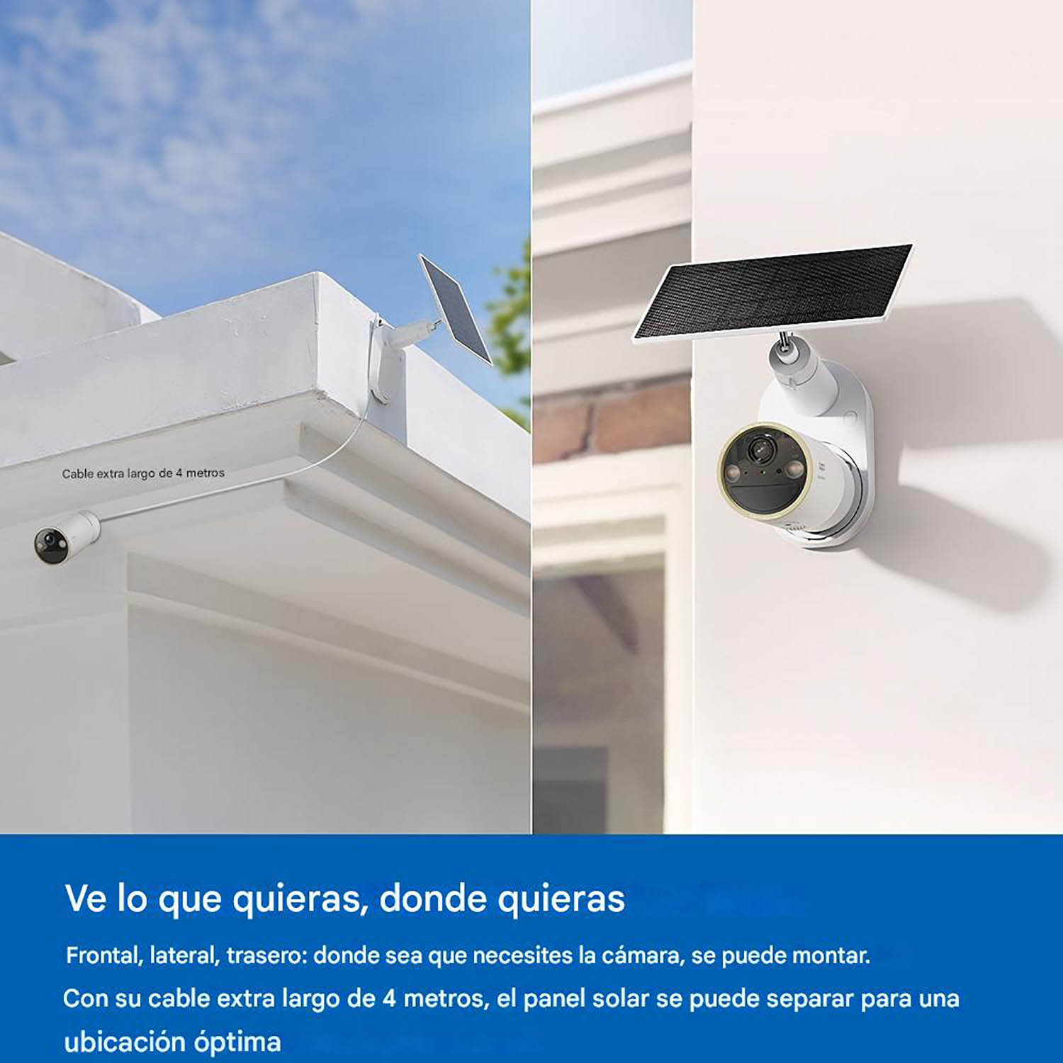 TP LINK - CÁMARA VIGILANCIA TAPO C460 KIT 4K AUDIO 2 VÍAS ZOOM 18X PANEL SOLAR - 5