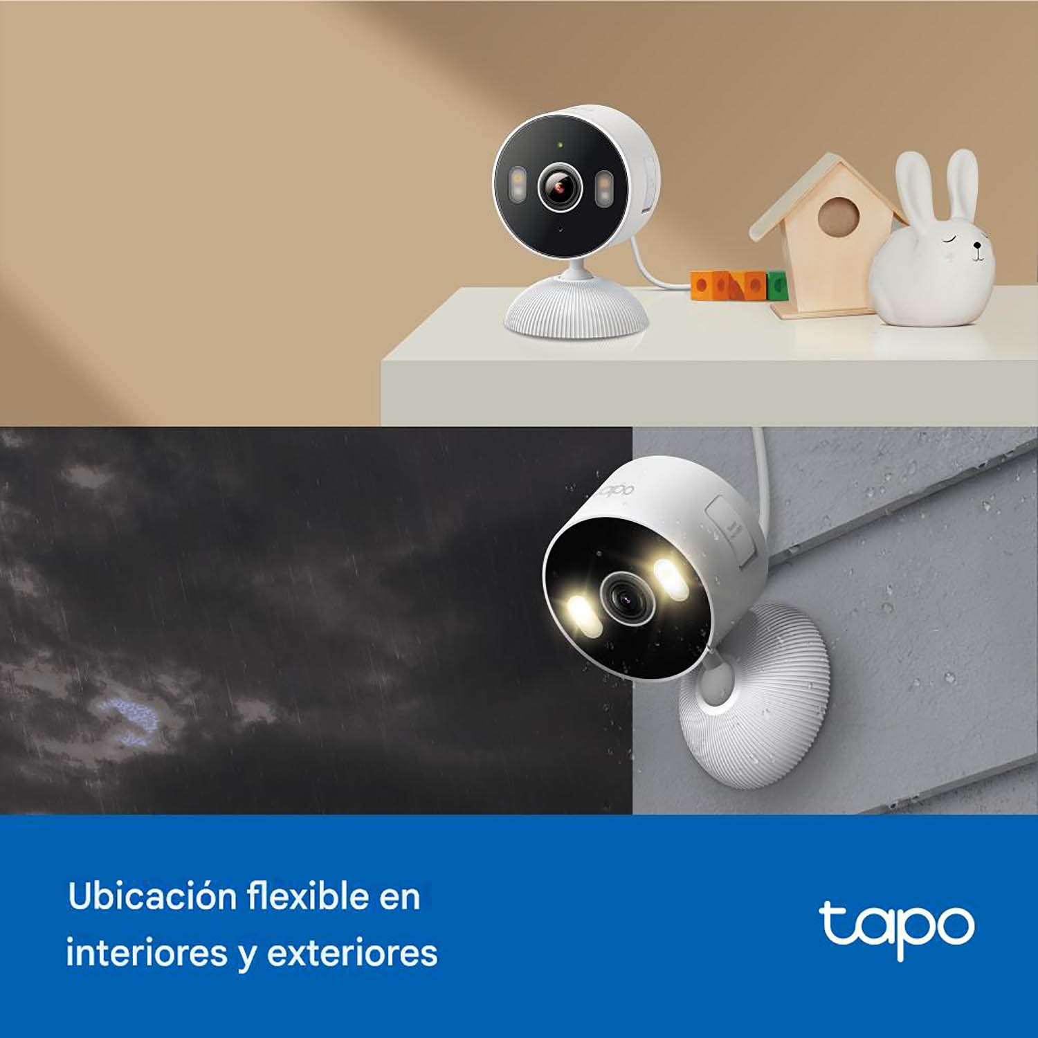 TP LINK - CÁMARA VIGILANCIA TAPO C113 2K DETECCIÓN LLANTO NOCHE COLOR IP65 64GB - 4
