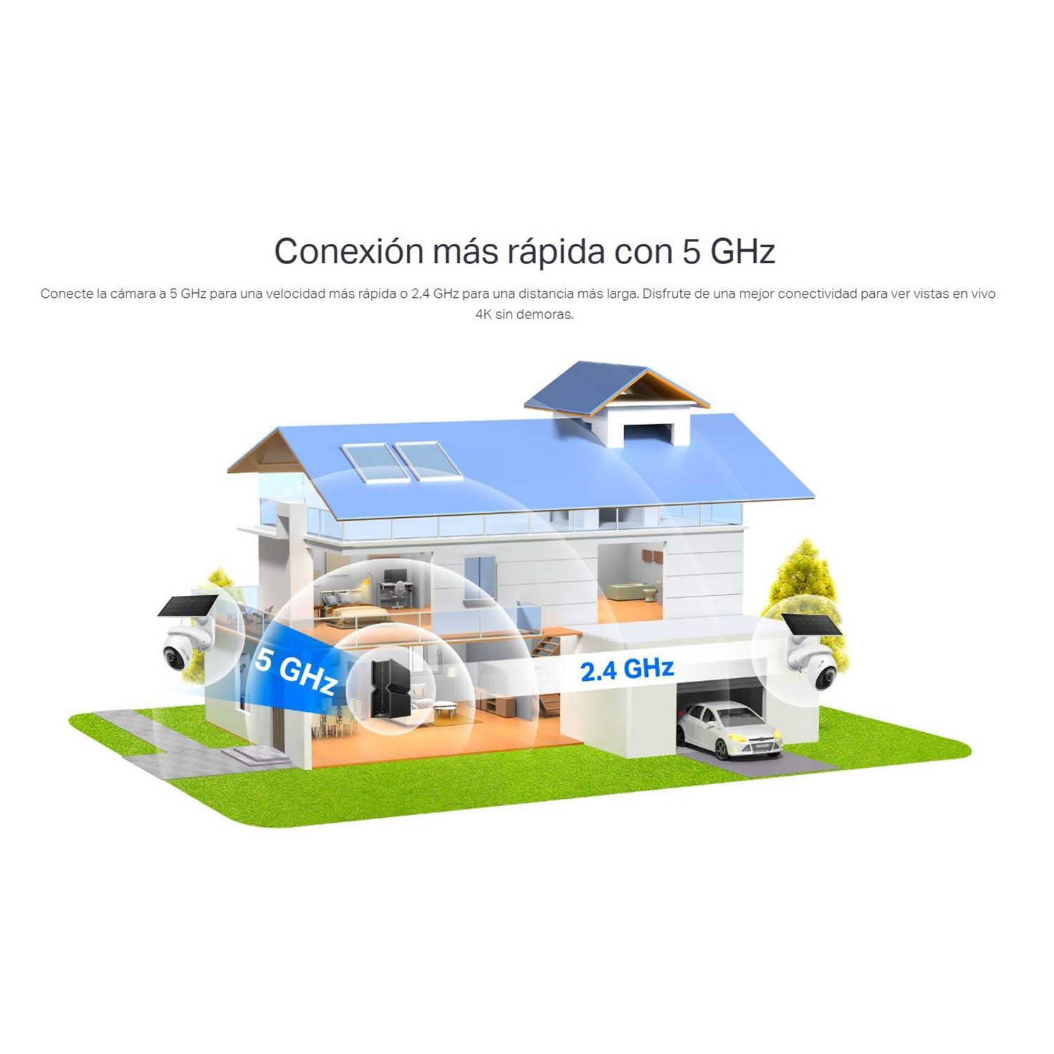 TP LINK - CÁMARA VIGILANCIA TAPO C660 KIT 4K PANORÁMICA ZOOM18X PANELSOLAR 128GB - 5