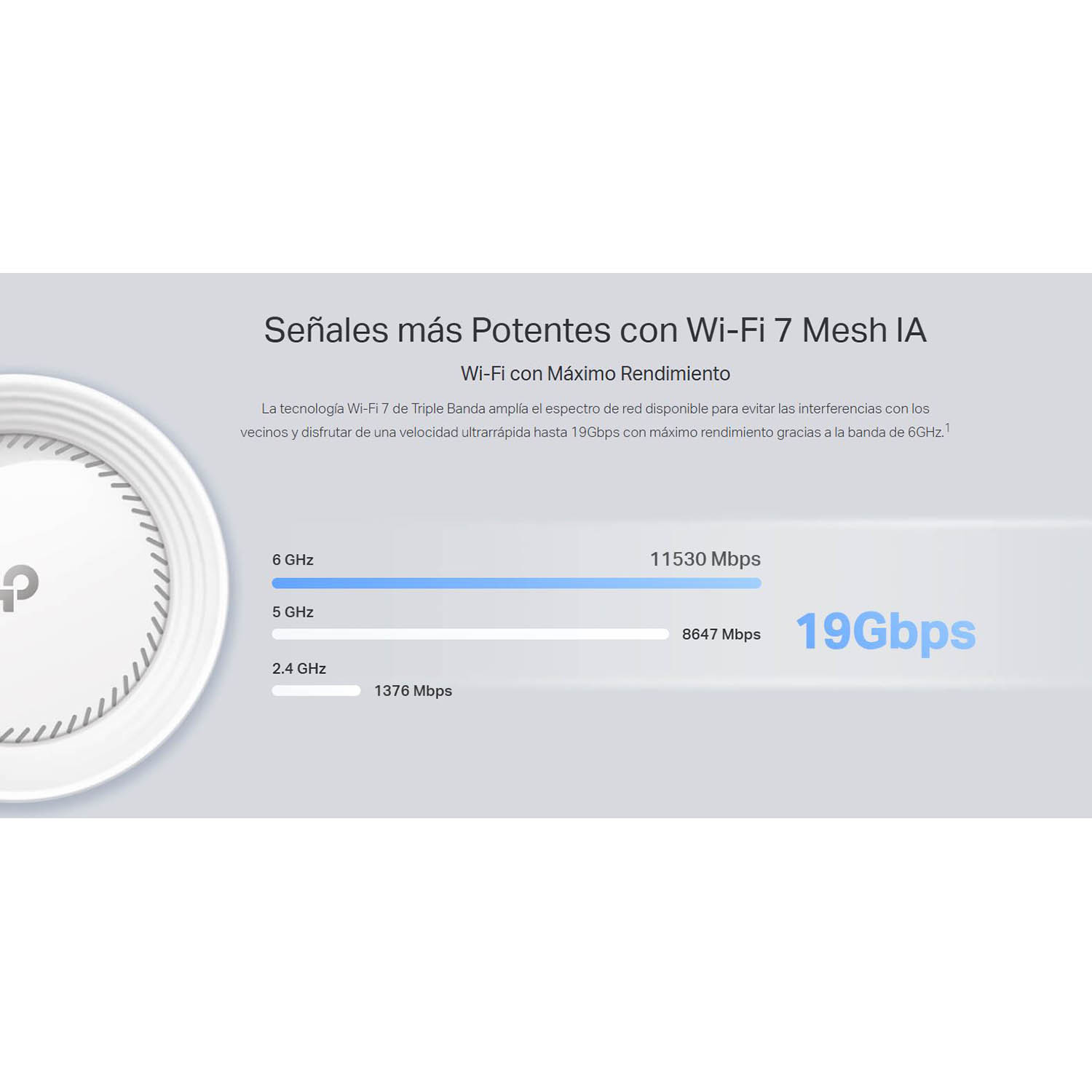 TP-LINK SISTEMA MESH DECO BE85(2-PACK)WI-FI 7 BE19000 TRIPLE BANDA - 3