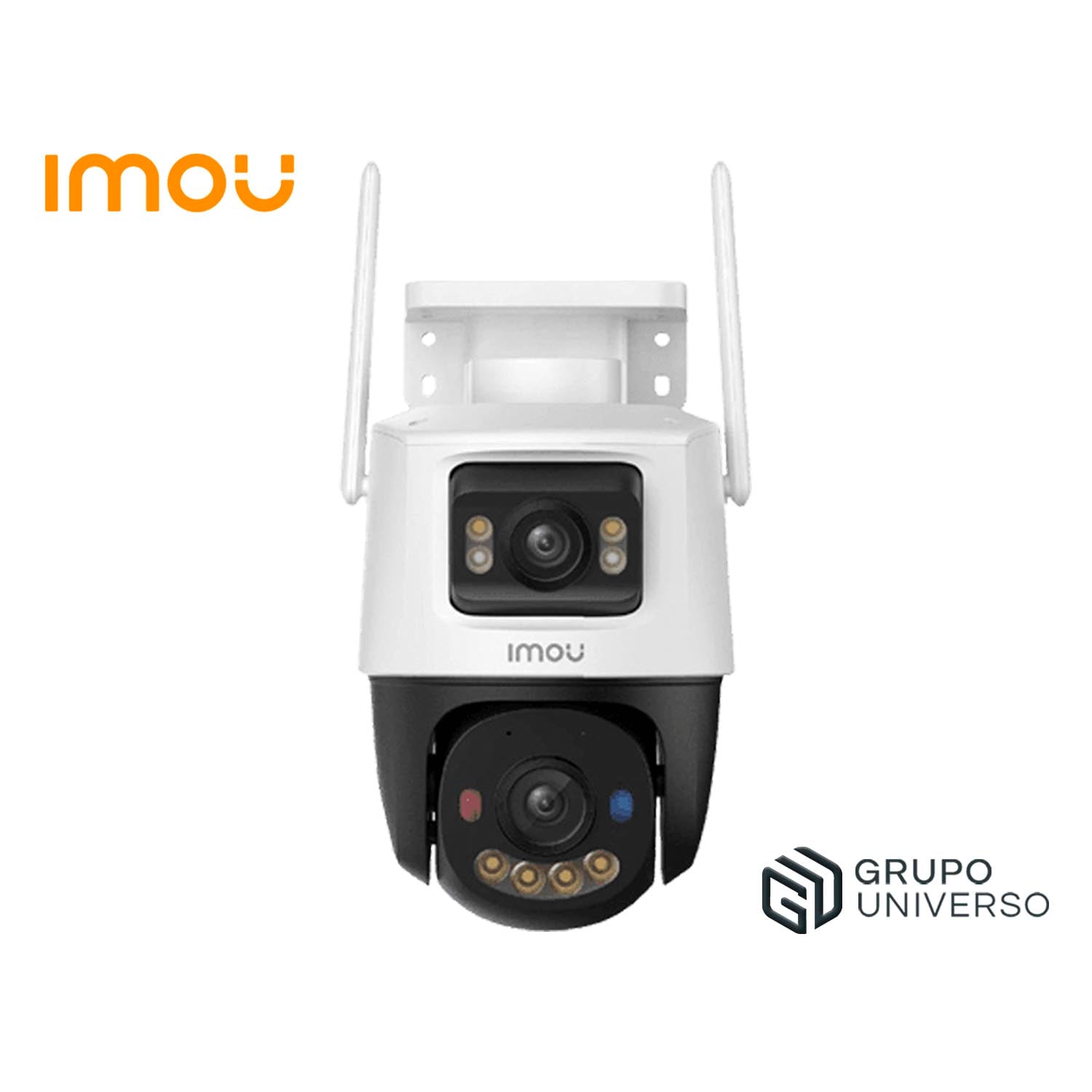 IMOU - CÁMARA CRUISER DUAL 2 5MP + 5MP 360 NOCHE COLOR LUZ DISUASIVA - 1