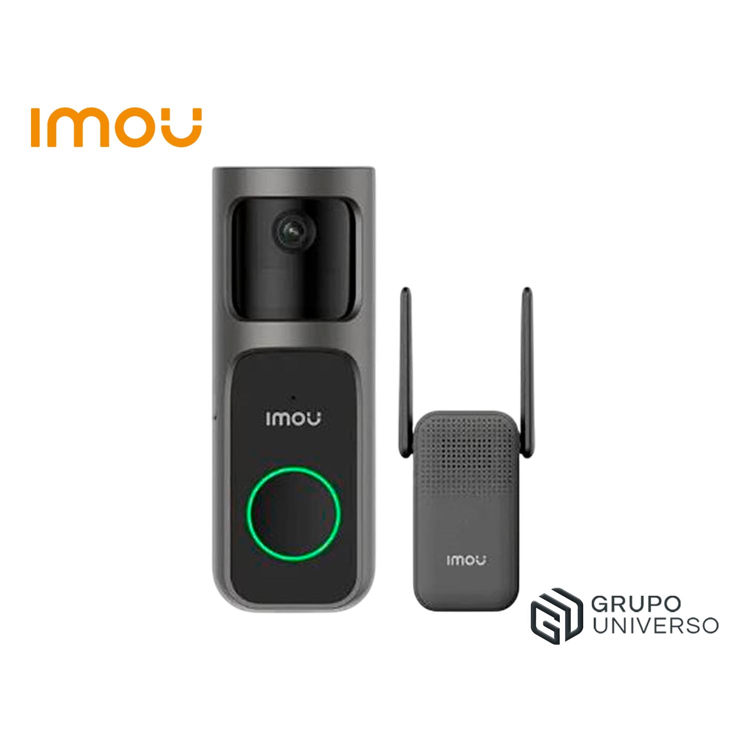 IMOU - DOORBELL 2S KIT 2K TIMBRE CÁMARA BATERÍA DETECCIÓN MERODEO ALARMA - 1