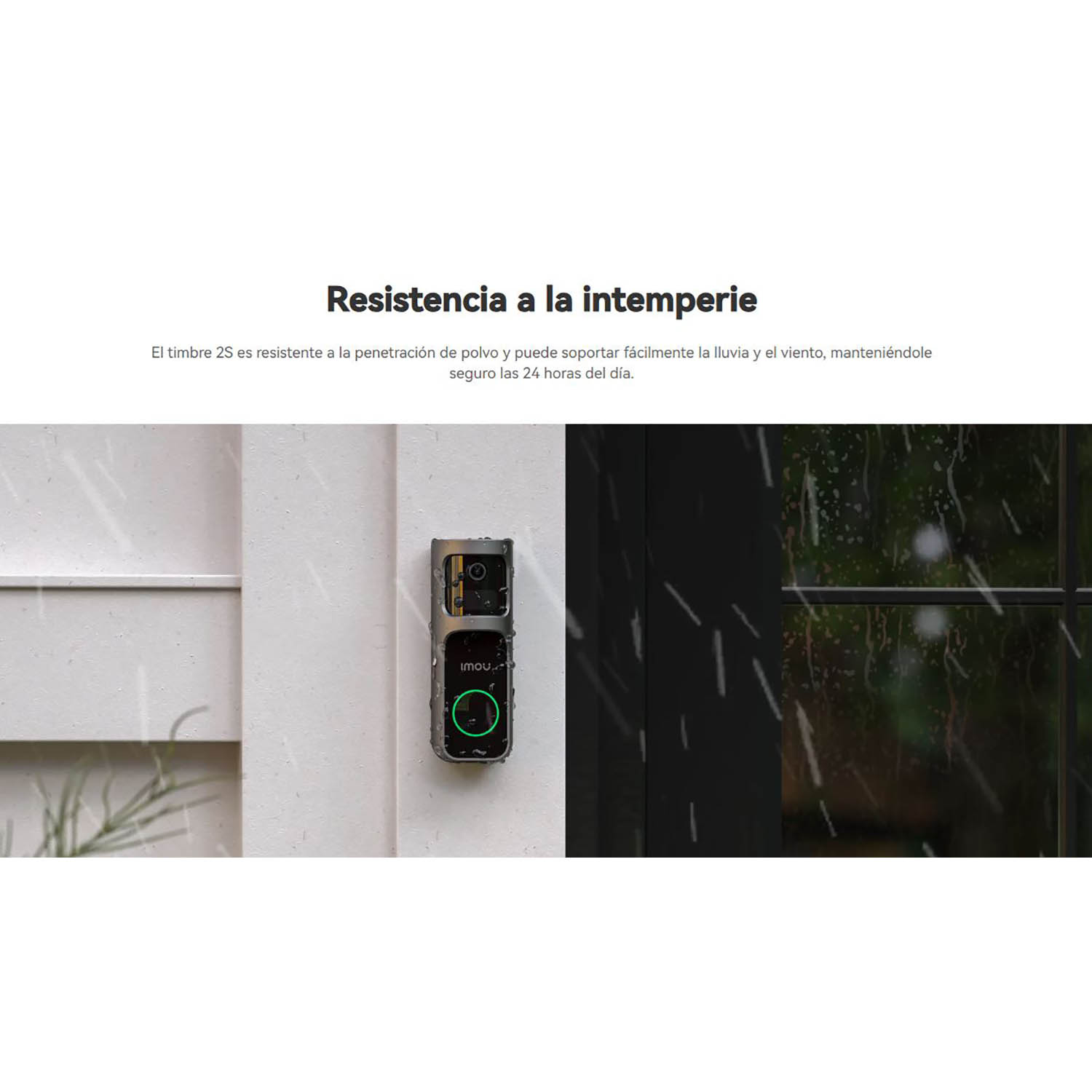 IMOU - DOORBELL 2S KIT 2K TIMBRE CÁMARA BATERÍA DETECCIÓN MERODEO ALARMA - 5