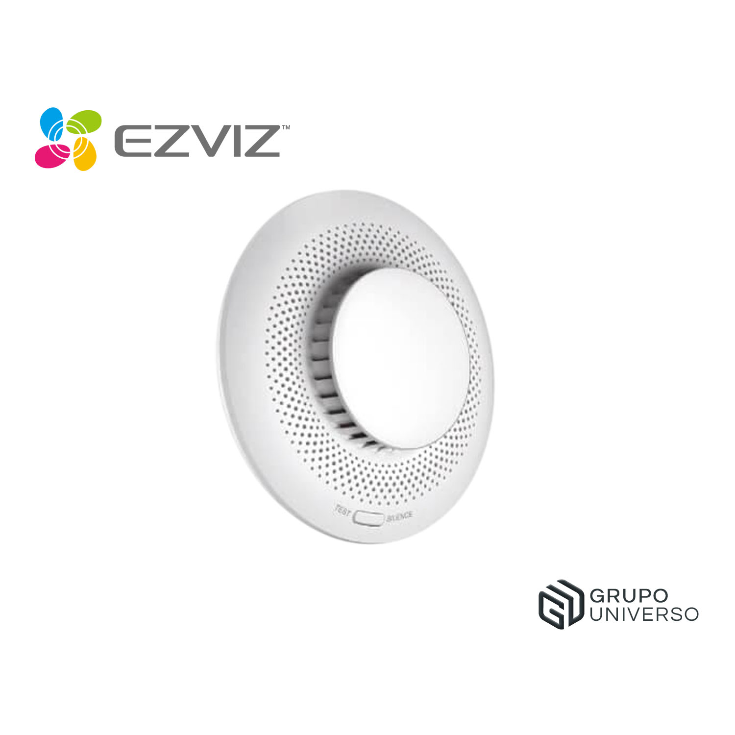SENSOR DE HUMO EZVIZ T4C WIFI HUMO FOTOELÉCTRICA SIRENA 85 DB H - 1