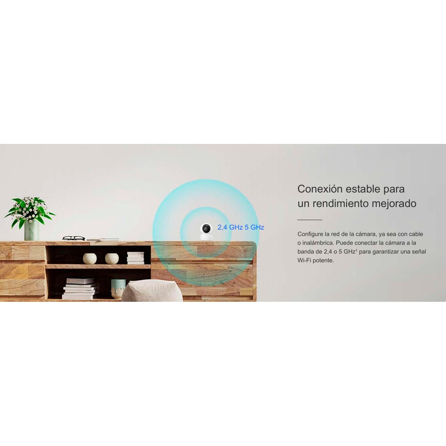 CÁMARA SEGURIDAD EZVIZ H6C PRO 2K 3MP 360 AUDIO 2VÍAS BOTÓN LLAMADA DETECCÓN PERSONAS + SOPORTE PARED - 5