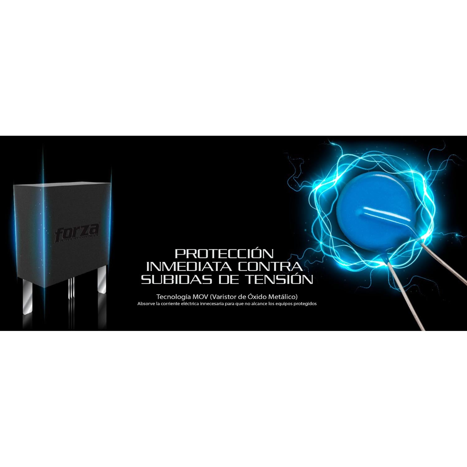 FORZA - REGULADOR DE VOLTAJE FVR-6002 FORZA 6000VA/3000W 3 SALIDAS - 4