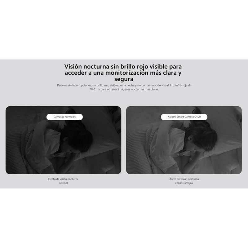 CÁMARA SEGURIDAD XIAOMI C400 2,5K 4MP + SD 64GB AUDIO DOBLE VÍA DETECCIÓN SEGUIMIENTO - 4