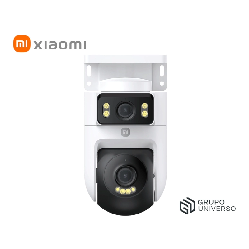 CÁMARA SEGURIDAD XIAOMI CW500 DUAL 2,5K 4MP CAPACIDAD 256GB DOBLE LENTE DETECCIÓN VEHÍCULOS - 1
