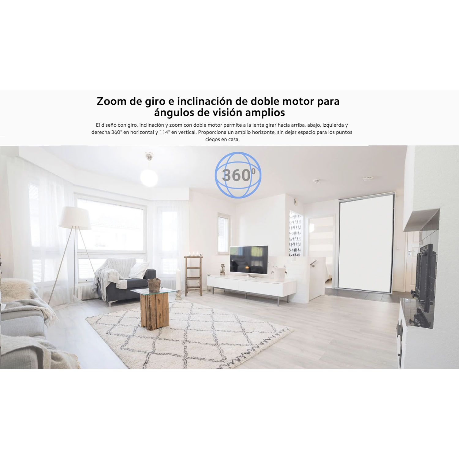 CÁMARA SEGURIDAD XIAOMI C500 PRO 3K + SD 128GB AUDIO DOBLE VÍA DETECCIÓN IA MASCOTAS - 5