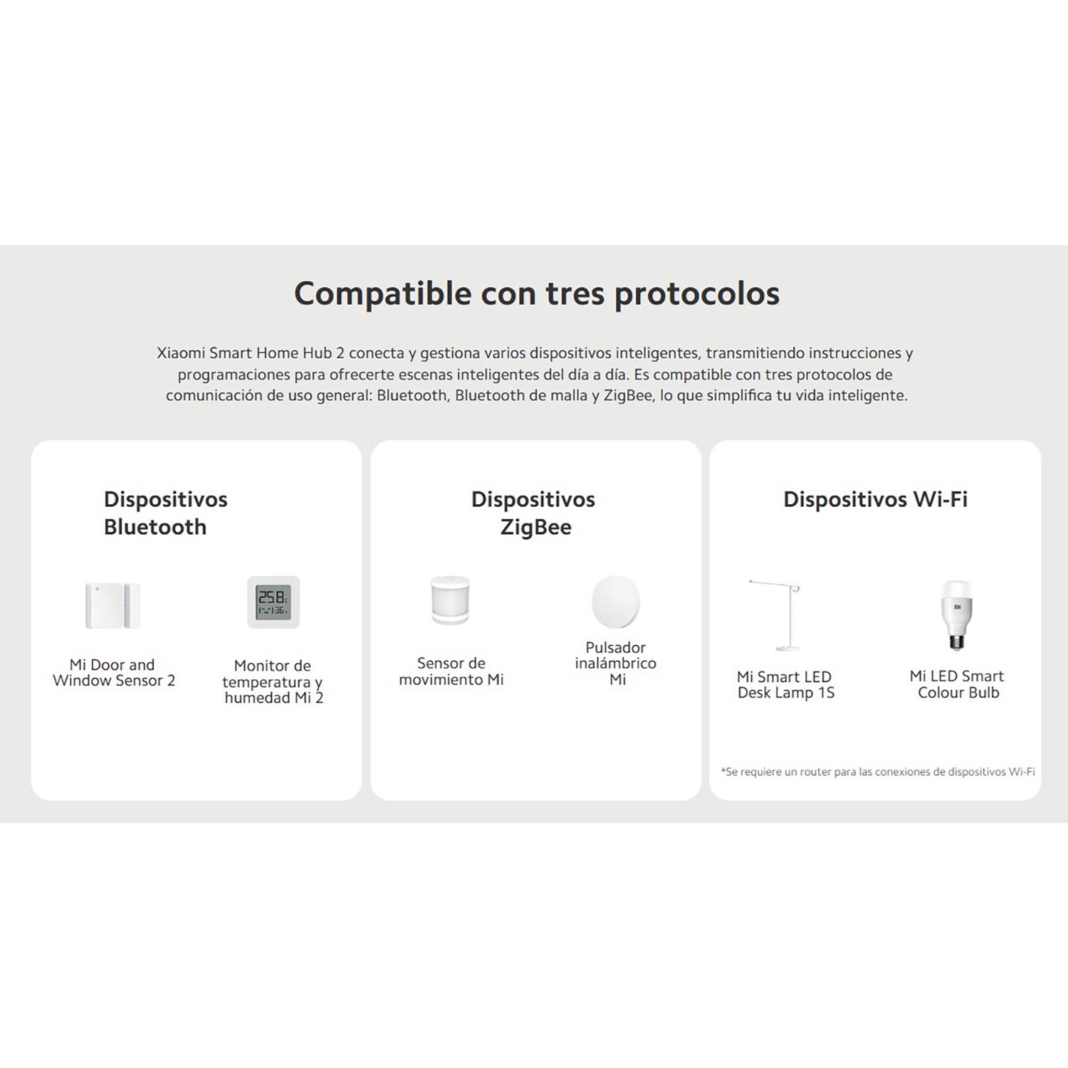 HUB INTELIGENTE HUB 2 XIAOMI CENTRAL DE SENSOR COMPATIBLE BLUETOOTH ZIGBEE - 3