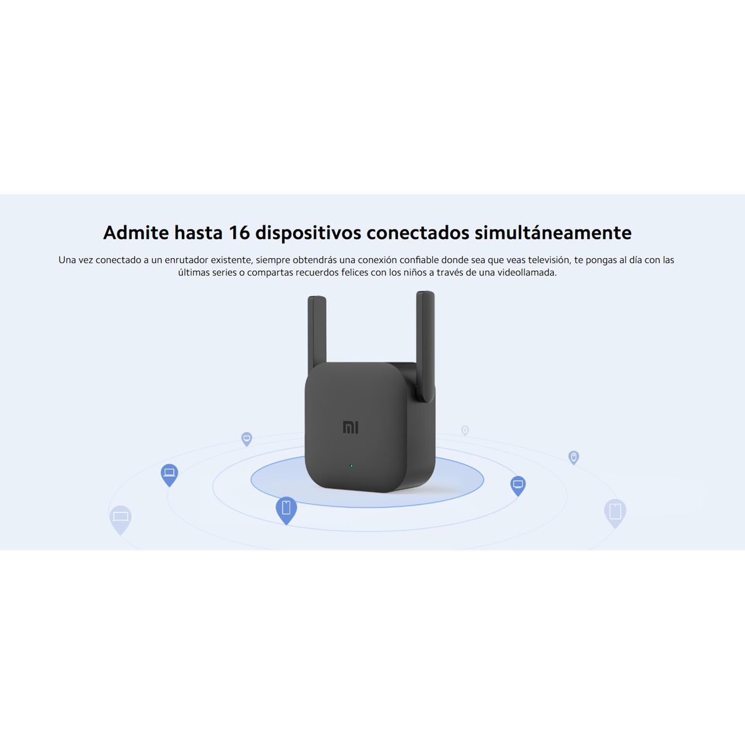 EXTENSOR DE RANGO WI-FI XIAOMI PRO BANDA 2,4 GHZ - 3