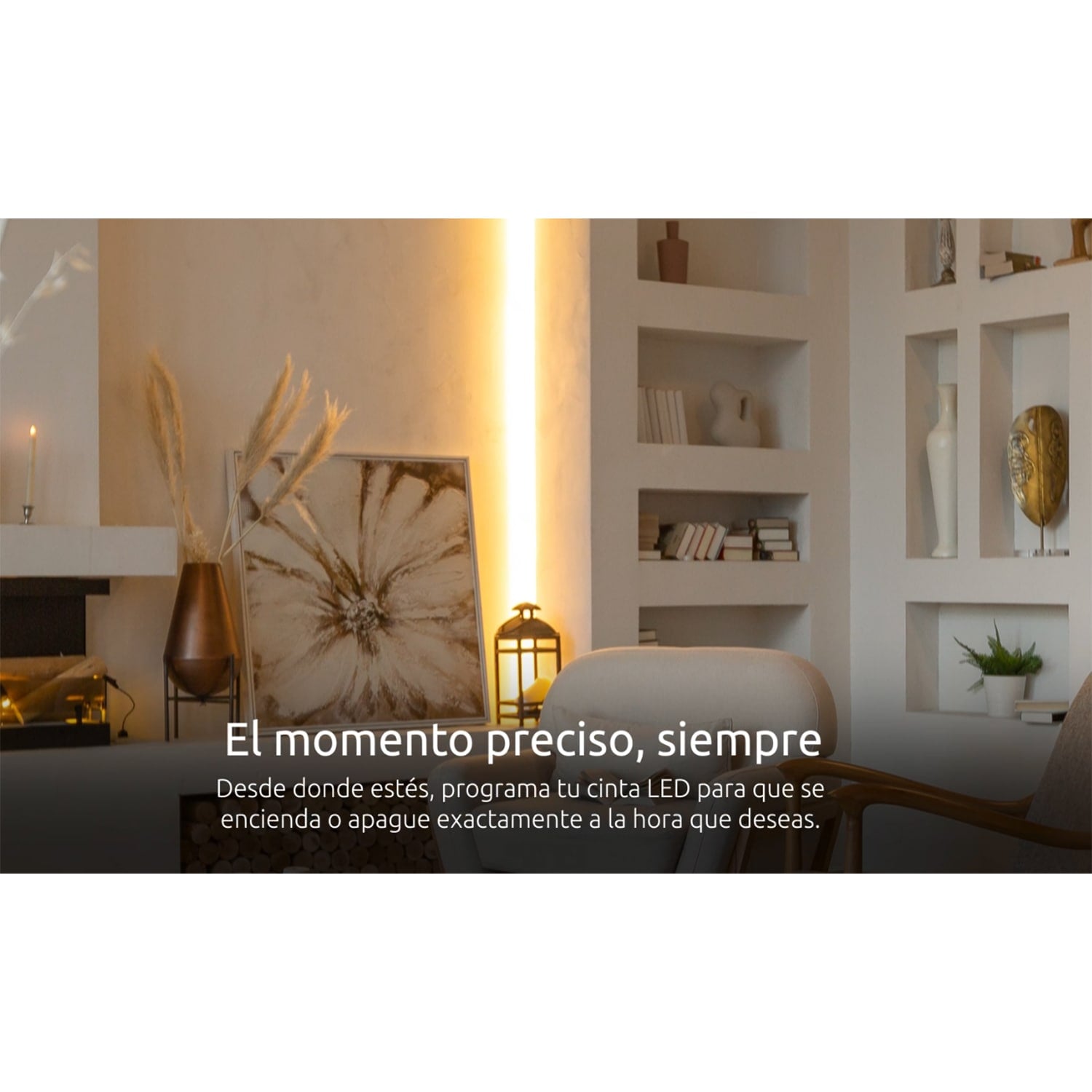 CINTA LUZ LED RGBIC NEXXT NHB-S613 CONTROL DE COLORES SINCRONIZACIÓN MÚSICA - 2