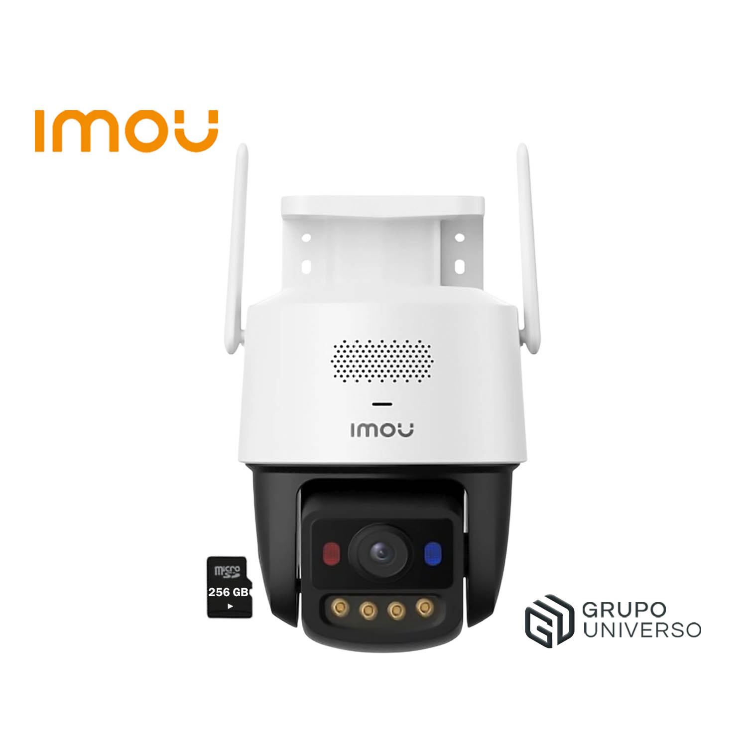 CÁMARA SEGURIDAD IMOU TITAN PRO 6MP DETECCIÓN VEHÍCULO VISIÓN AURORA COLOR LUZ ADVERTENCIA 256GB - 1