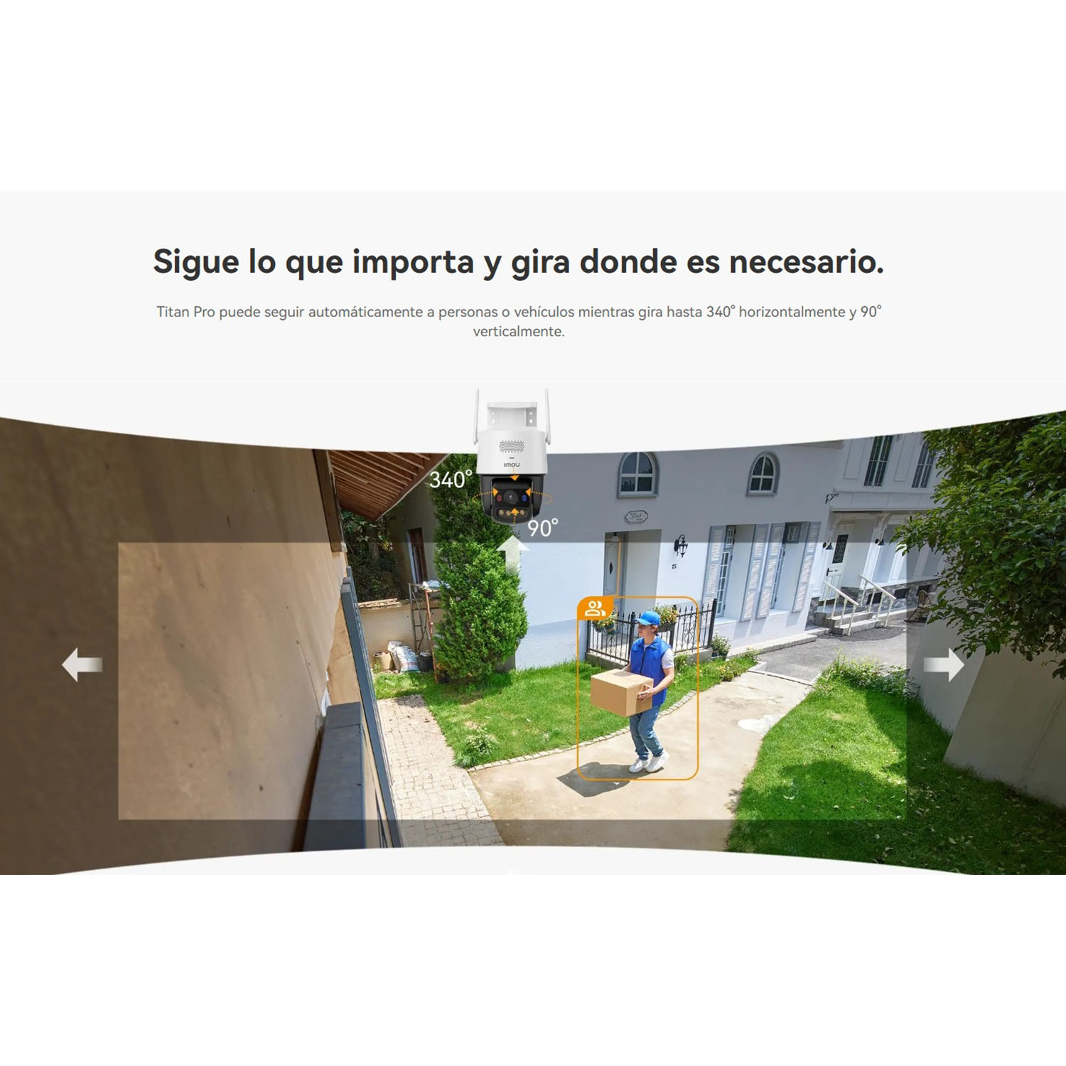 CÁMARA SEGURIDAD IMOU TITAN PRO 6MP DETECCIÓN VEHÍCULO VISIÓN AURORA COLOR LUZ ADVERTENCIA 256GB - 3