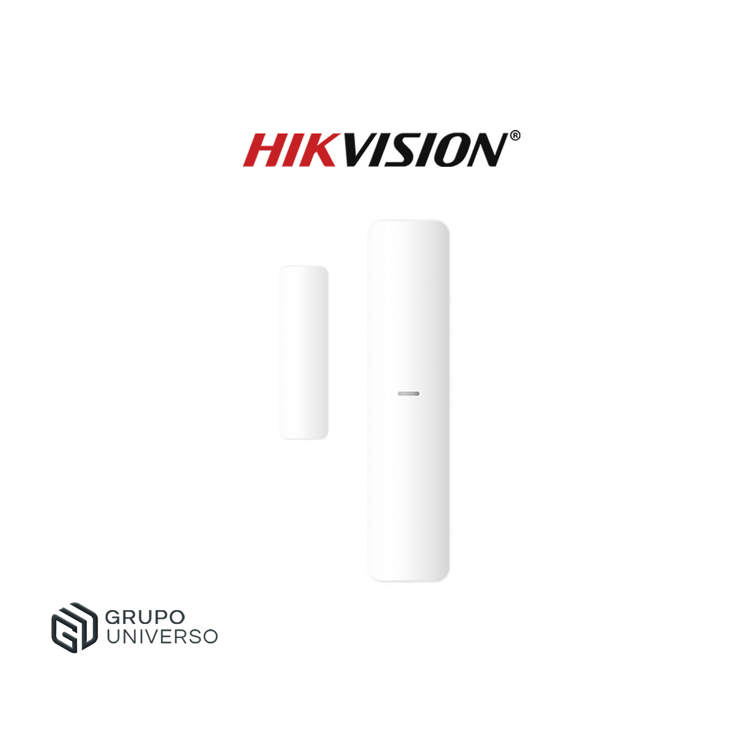 SENSOR MAGNÉTICO HIKVISION DS-PDMC-EG2-WB INALÁMBRICO LED AZUL PUERTA VENTANA - 1