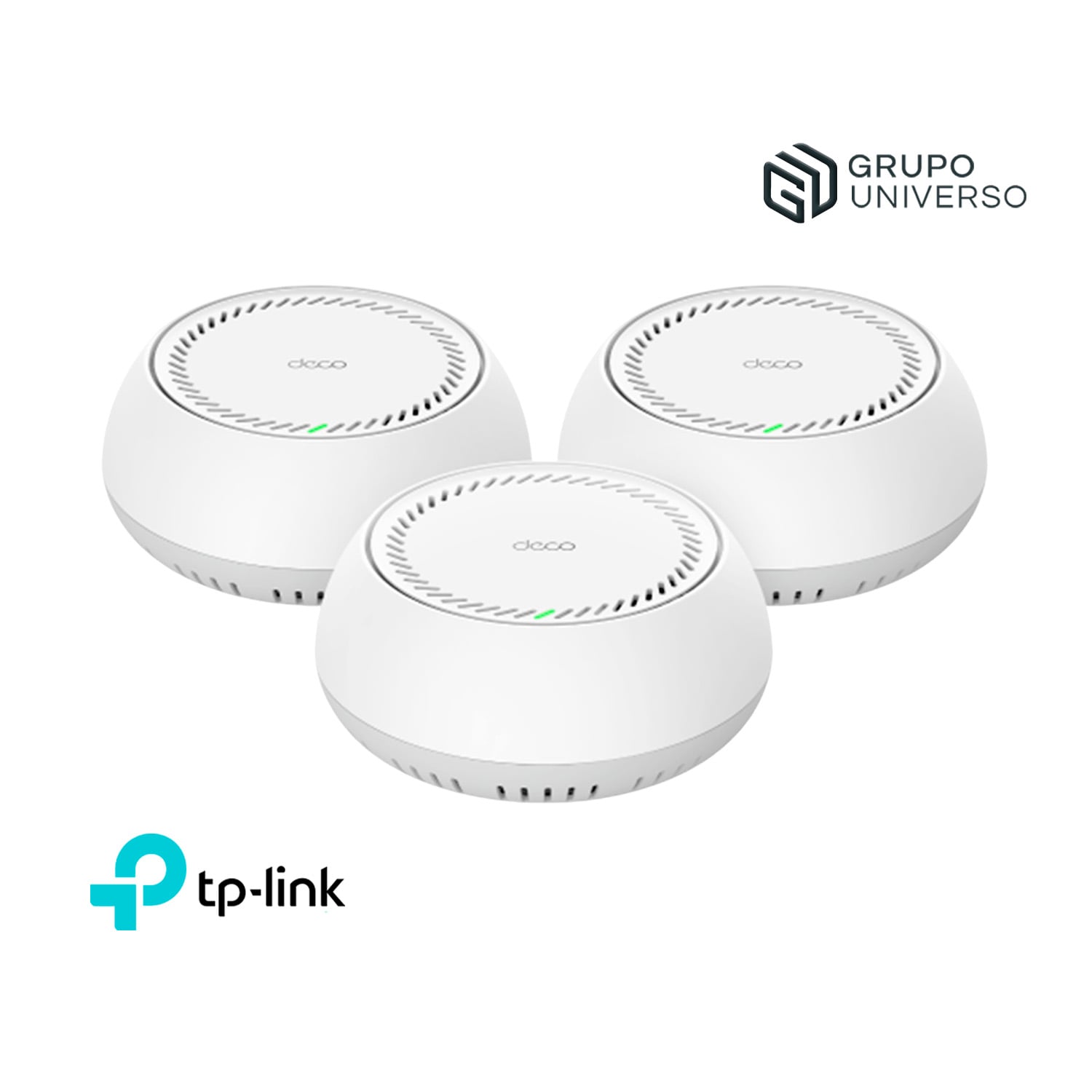 SISTEMA MESH TP-LINK DECO BE65-POE (3-PACK) TRIBANDA BE11000 WIFI 7 - 1