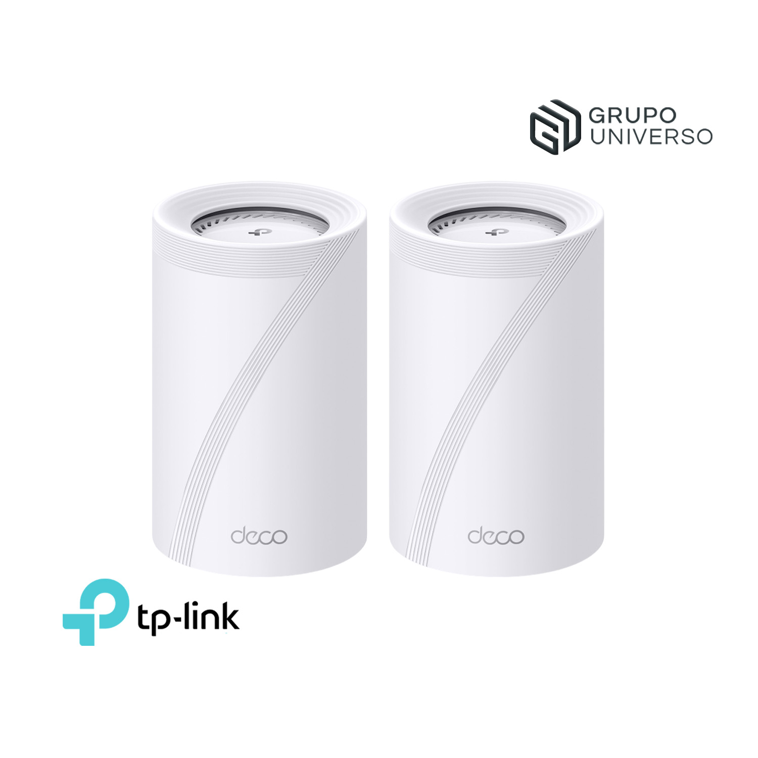 SISTEMA MESH TP-LINK DECO BE77 (2-PACK) TRIBANDA BE17000 WIFI 7 - 1