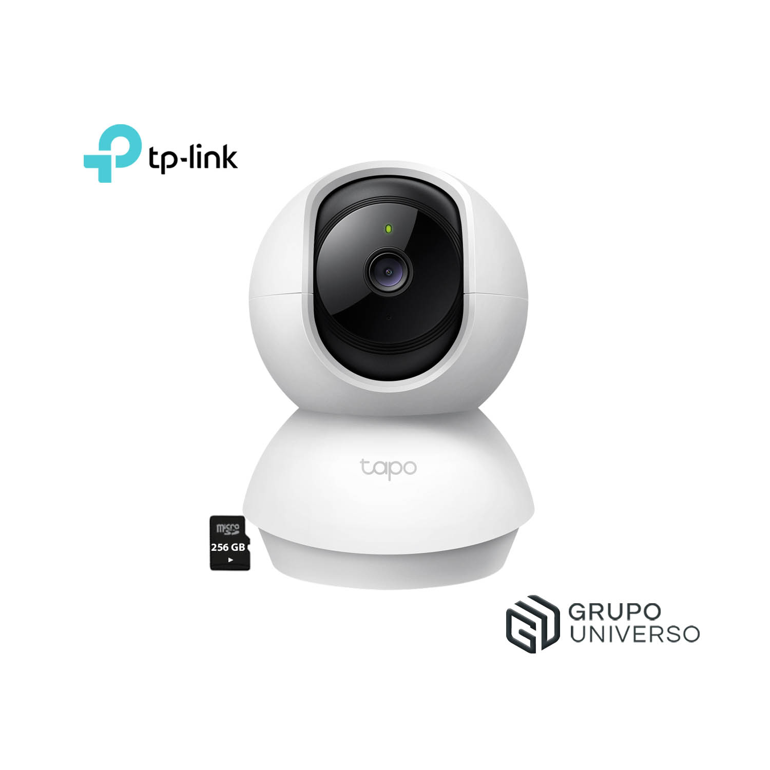 CÁMARA SEGURIDAD TAPO TC70 FULL HD + SD 256GB WIFI 360 DETECCIÓN LLANTO BEBÉ AUDIO BIDIRECCIONAL - 1
