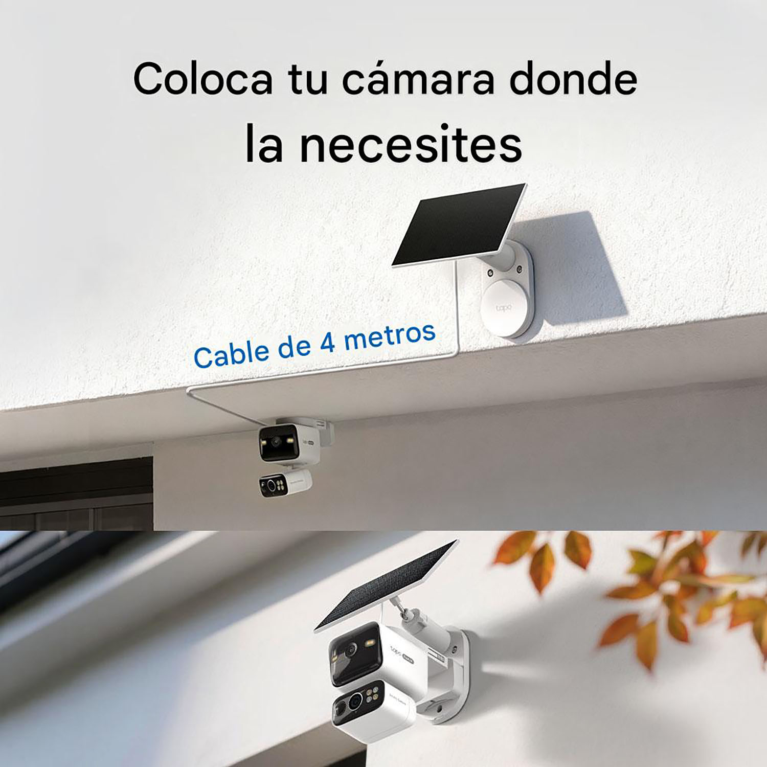 CÁMARA SEGURIDAD TAPO C645D KIT 2K 3MP CAPACIDAD 512GB WIFI DOBLE LENTE BATERÍA PANEL SOLAR - 5