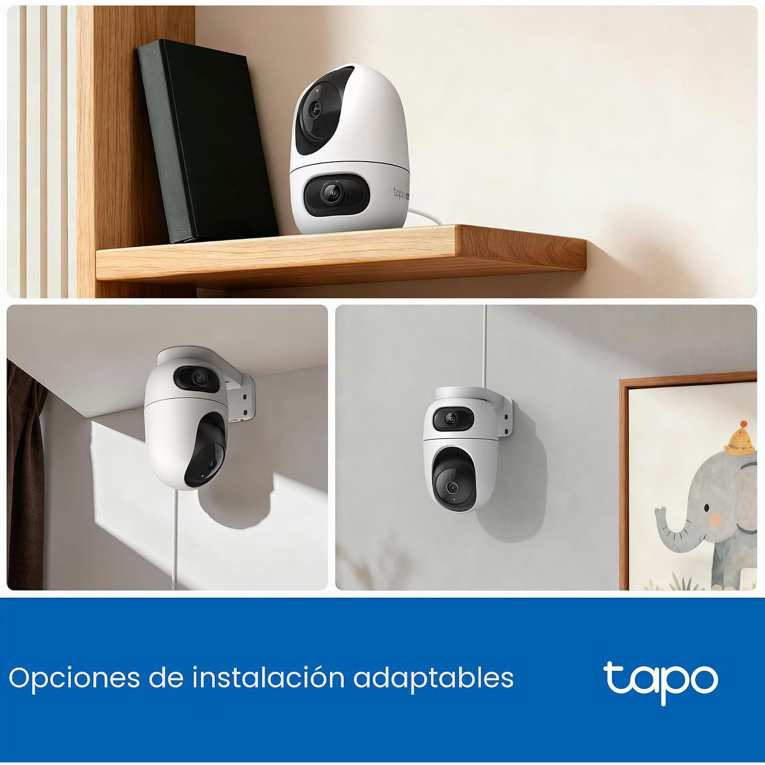 CÁMARA SEGURIDAD TAPO C245D 2K 3MP CAPACIDAD 512GB WIFI DOBLE LENTE SEGUIMIENTO AUTOMÁTICO SIRENA - 5