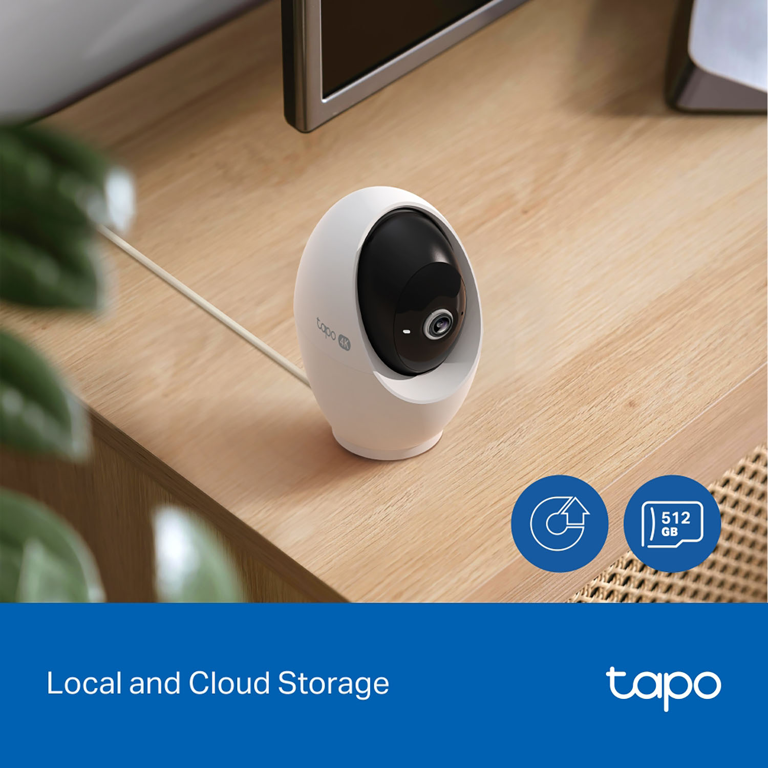 CÁMARA SEGURIDAD TAPO C260 4K 8MP CAPACIDAD 512GB VISIÓN 360 RECONOCIMIENTO FACIAL DEFENSA ACTIVA - 5
