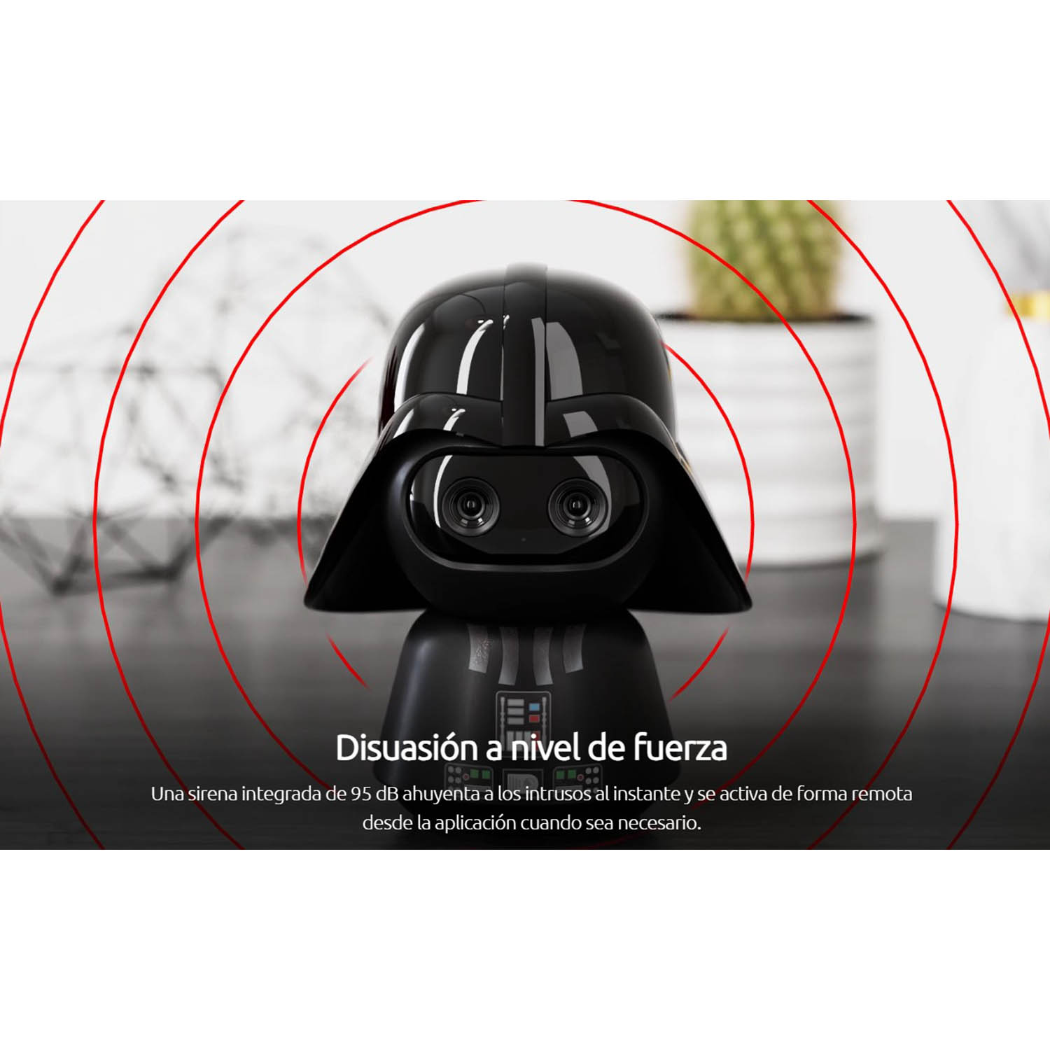 CÁMARA SEGURIDAD NEXXT NHC-IP16 DV 2K 3MP + SD 128GB PANORÁMICA AUDIO ZOOM DIGITAL DARTH VADER - 5