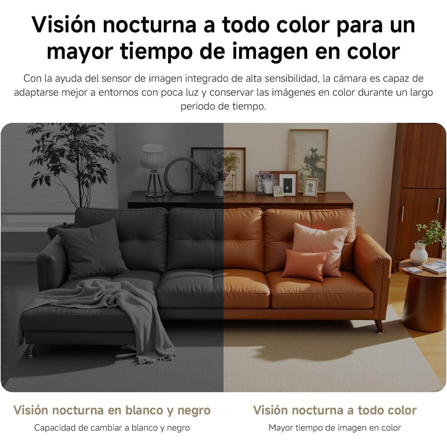 CÁMARA SEGURIDAD XIAOMI C302 3MP CAPACIDAD 256GB VISIÓN 360 AUDIO BIDIRECCIONAL DETECCIÓN LLANTOBEBÉ - 4
